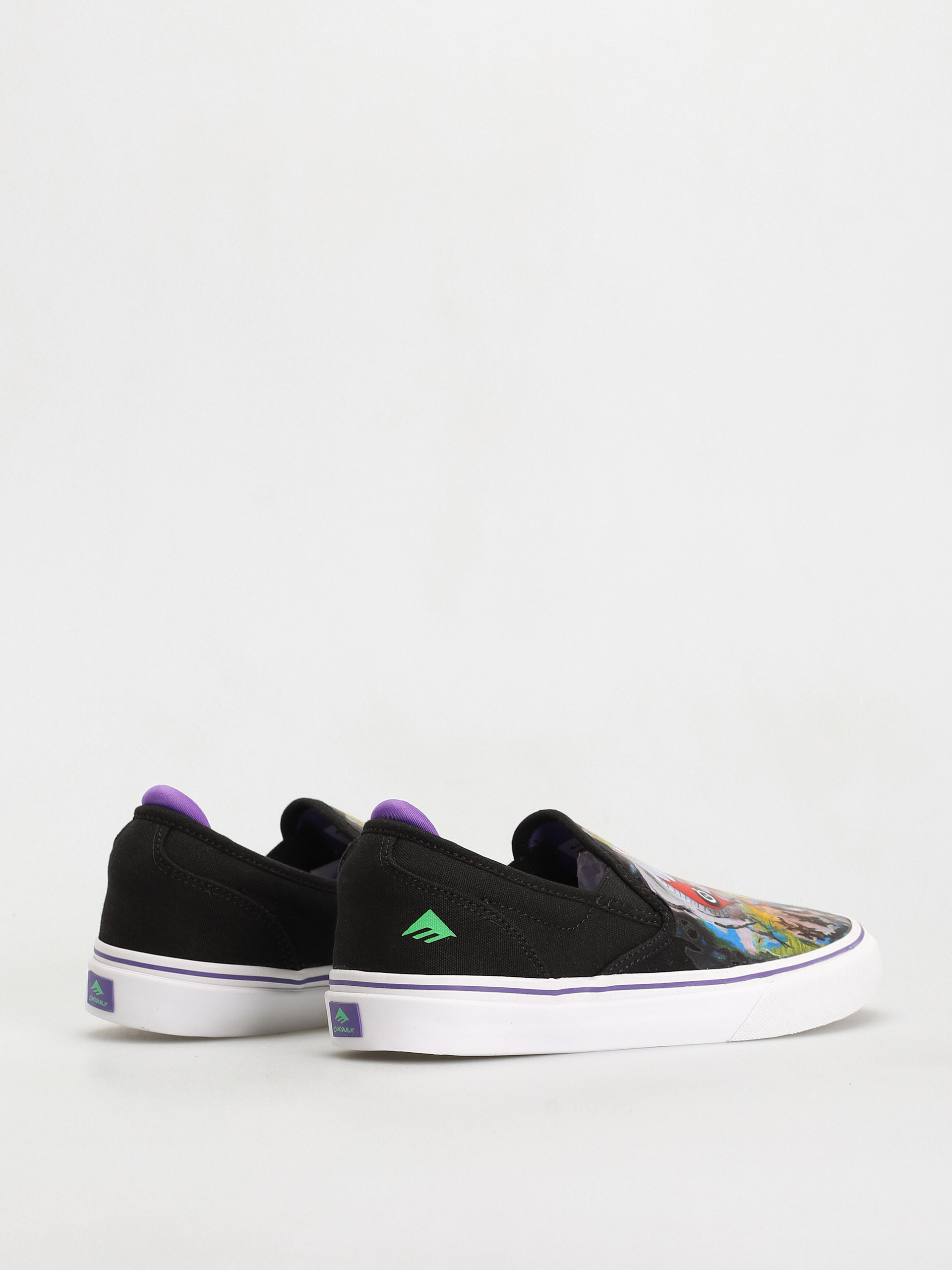 Emerica Wino G6 Slip On X Dinosaur Jr Cipők (black/purple)