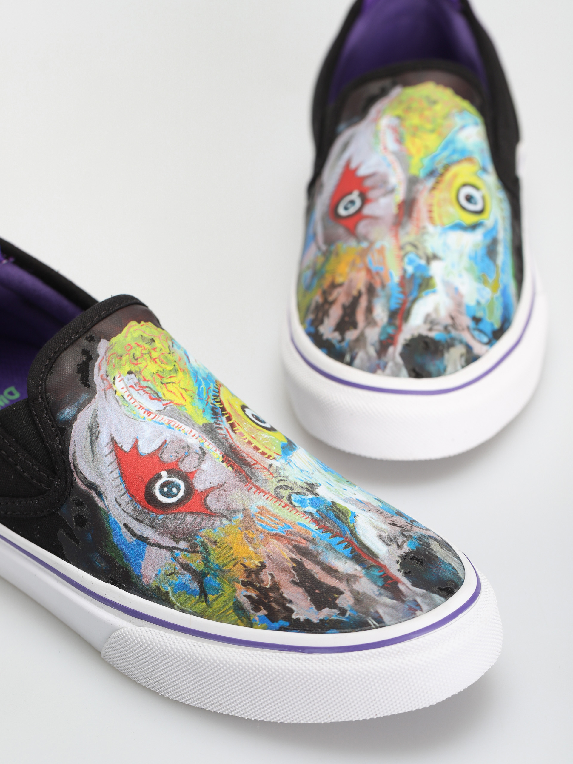 Emerica Wino G6 Slip On X Dinosaur Jr Cipők (black/purple)