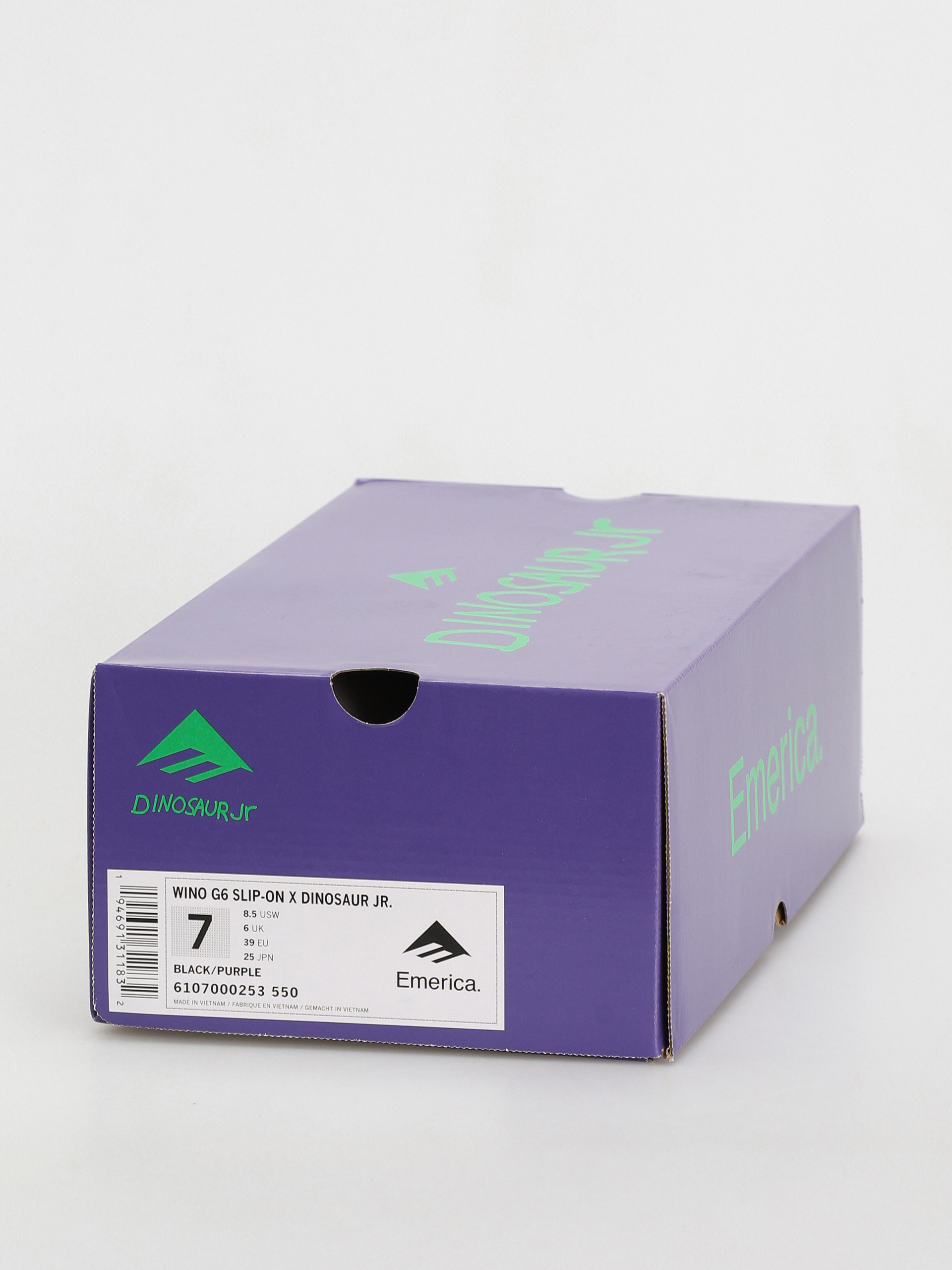 Emerica Wino G6 Slip On X Dinosaur Jr Cipők (black/purple)