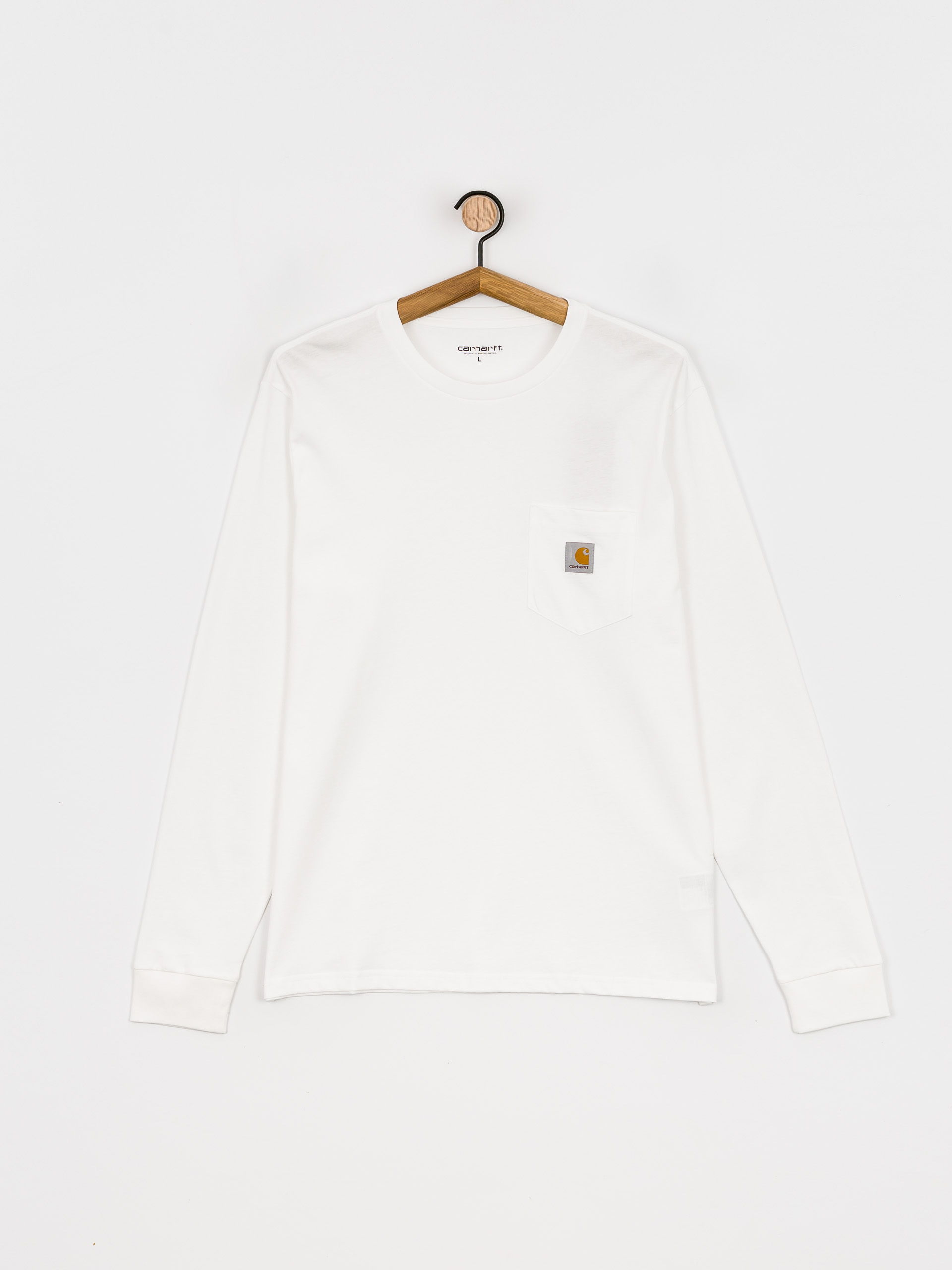Carhartt WIP Pocket Hosszú ujjú felső (white)