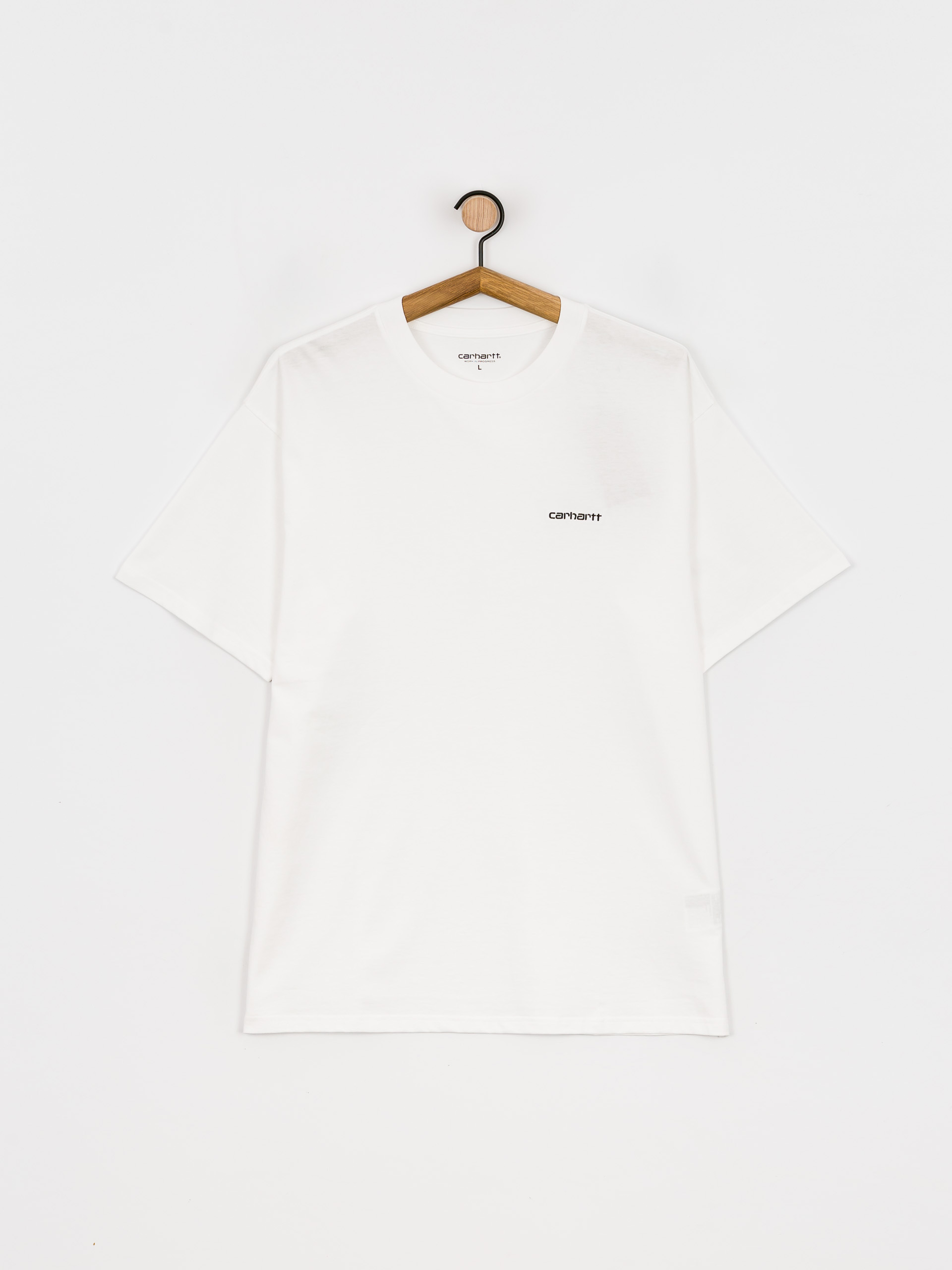 Carhartt WIP Script Embroidery póló (white/black)