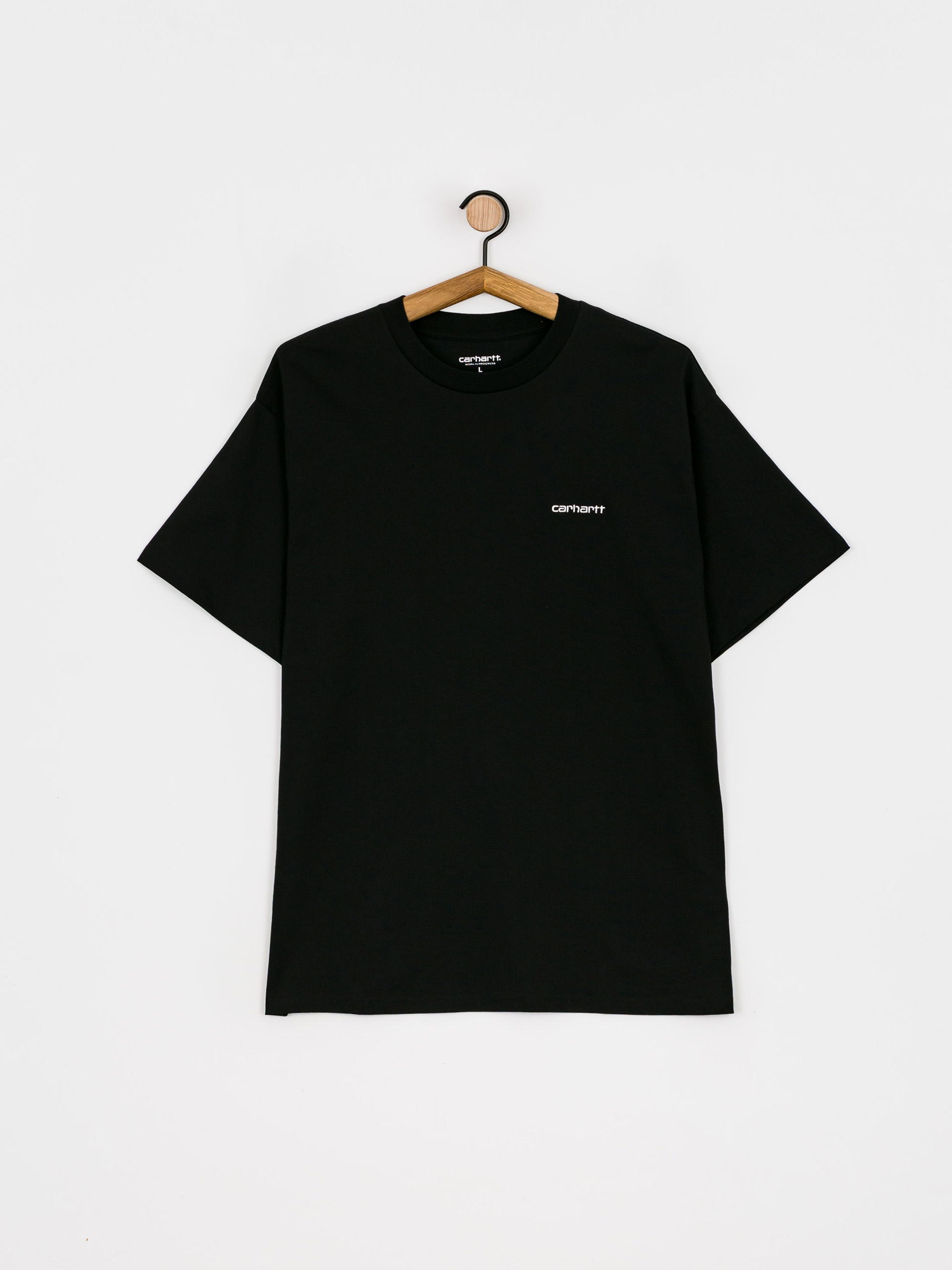 Carhartt WIP Script Embroidery Póló (black/white)