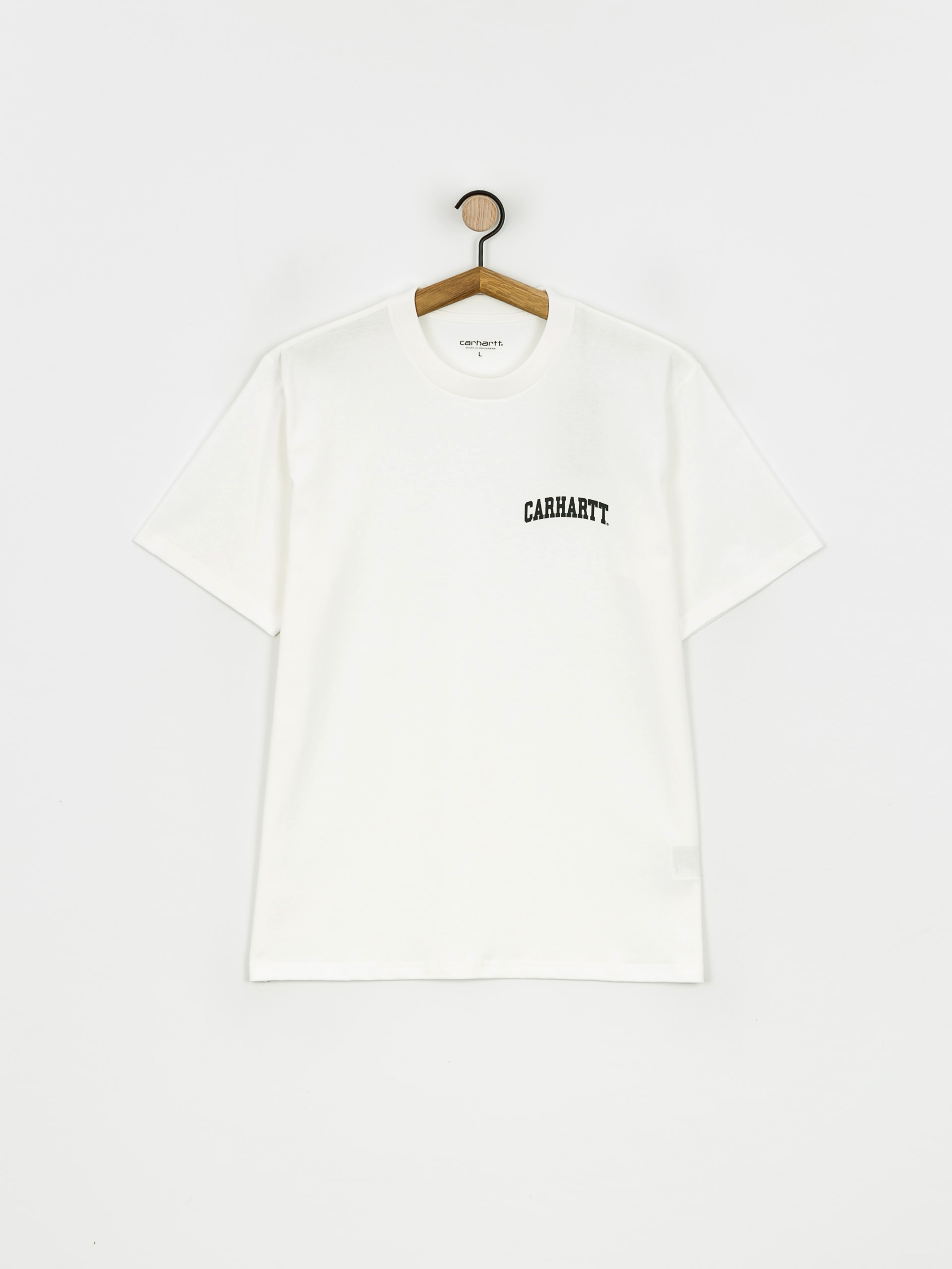 Carhartt WIP University Script Póló (white/black)