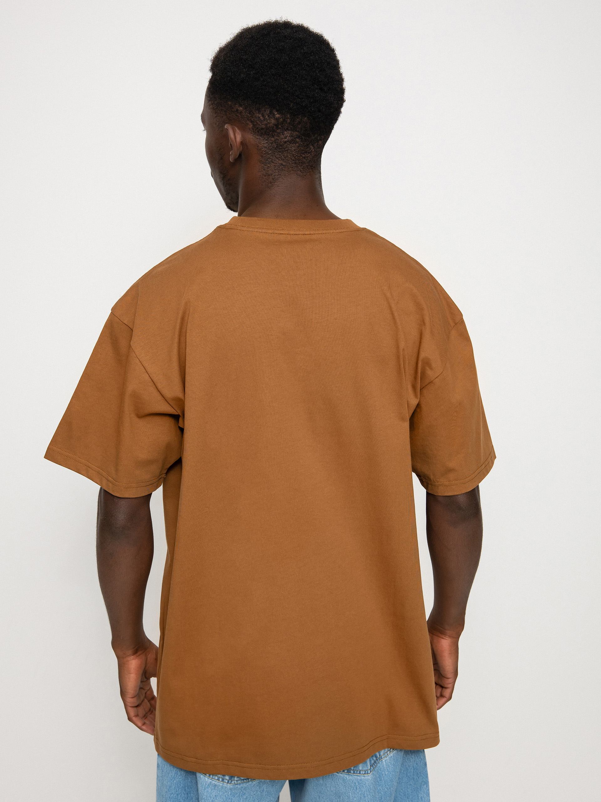 Carhartt WIP Chase póló (hamilton brown/gold)