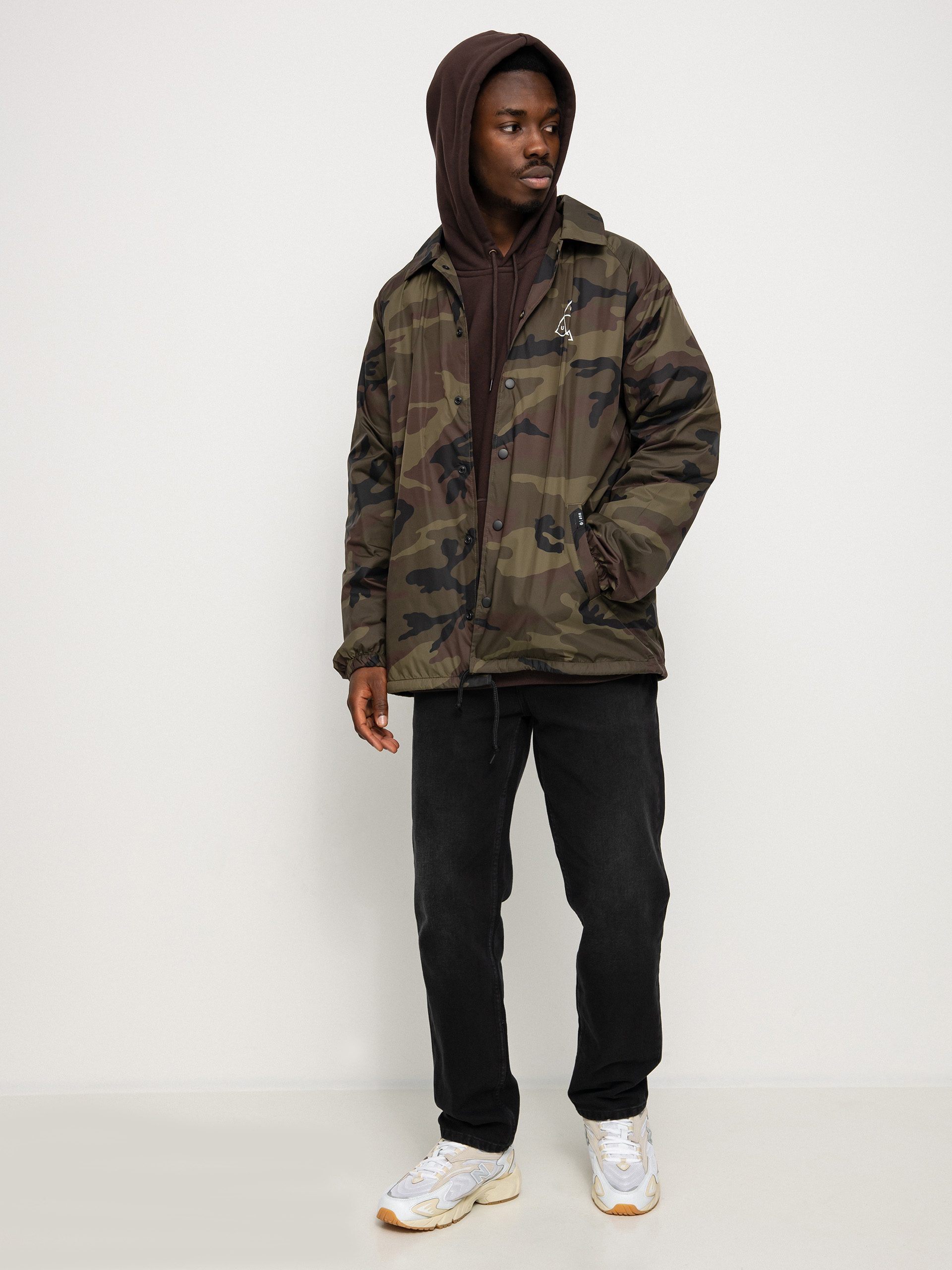 HUF Essentials Triple Triangle Coaches Dzseki (woodland)