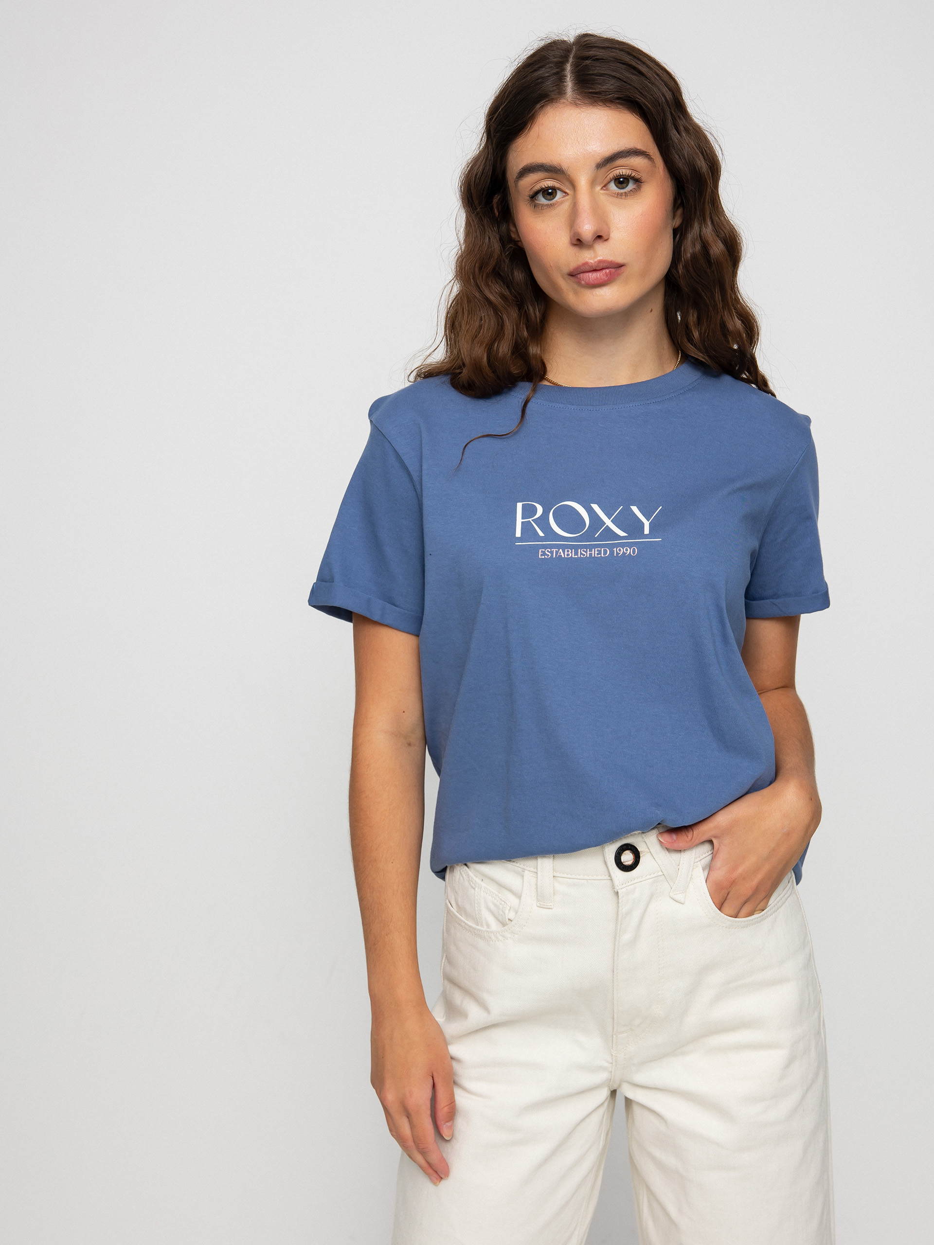 Roxy Noon Ocean A póló Wmn (bijou blue)
