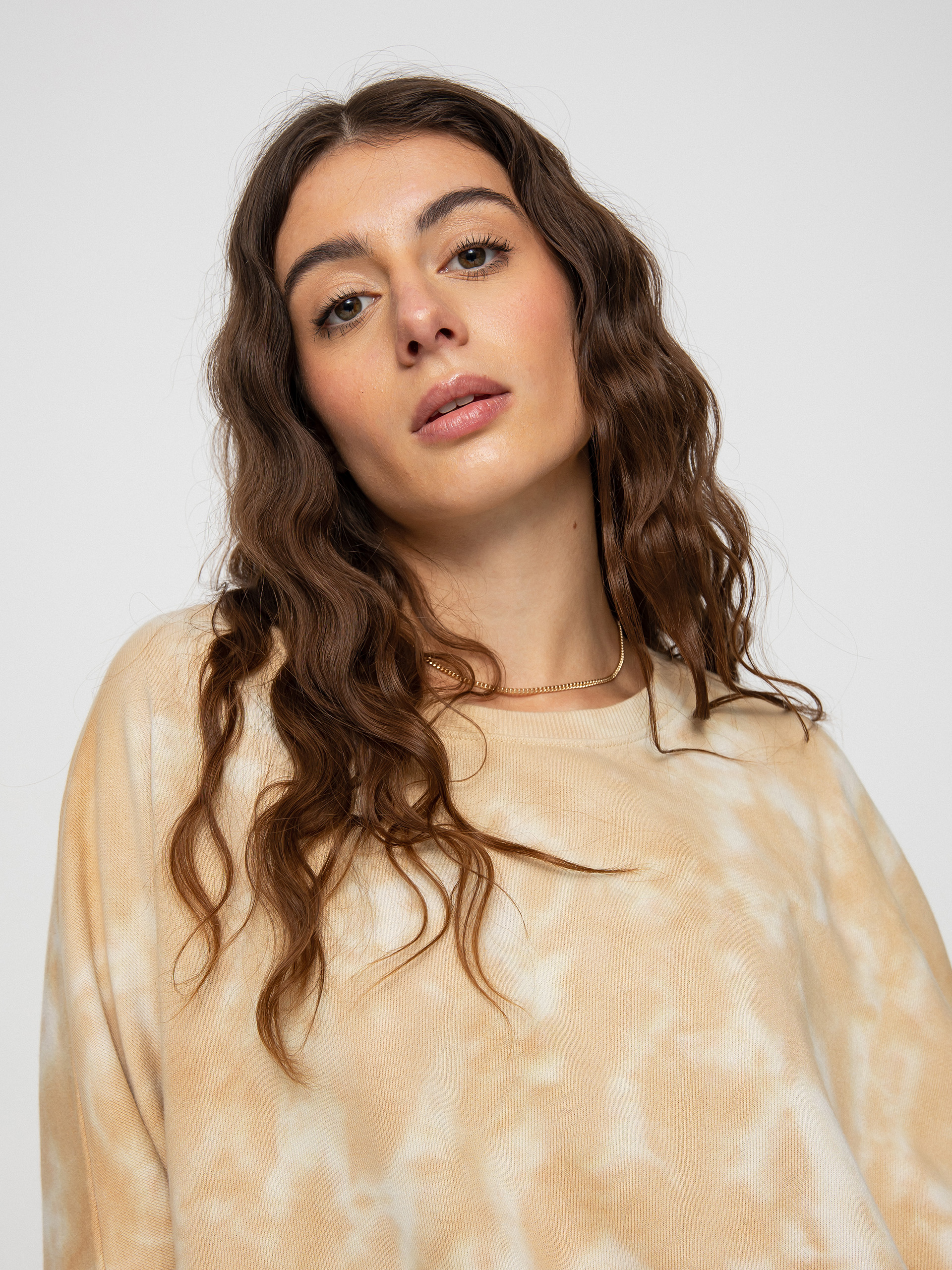 Roxy Bright Sunshine A Pulóver Wmn (beige crystal wash)