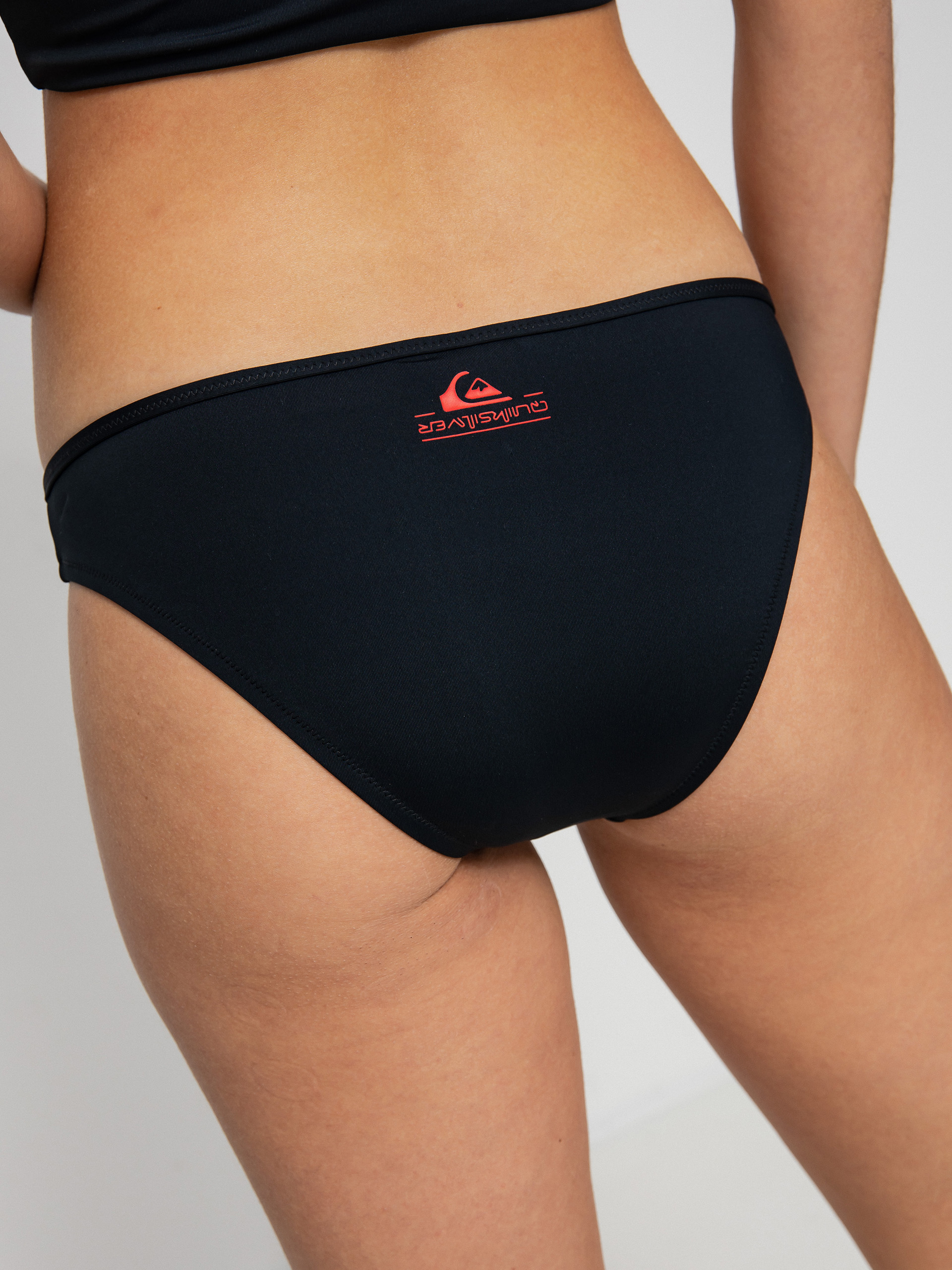 Quiksilver Dół od bikini X Stranger Things Upside Down Basic Alsónemű Wmn (black)