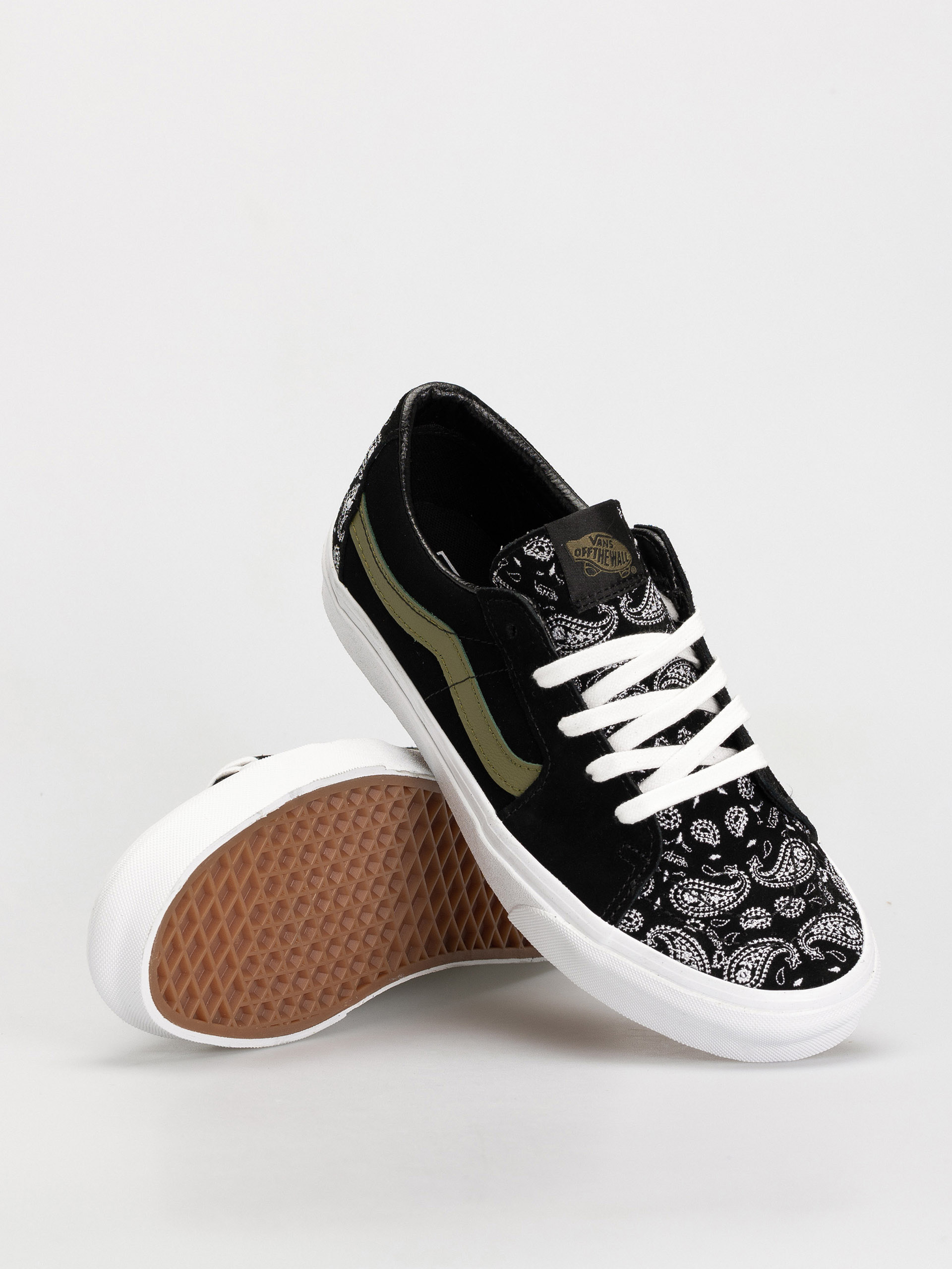 Vans Sk8 Low Cipők (paisley suede black)