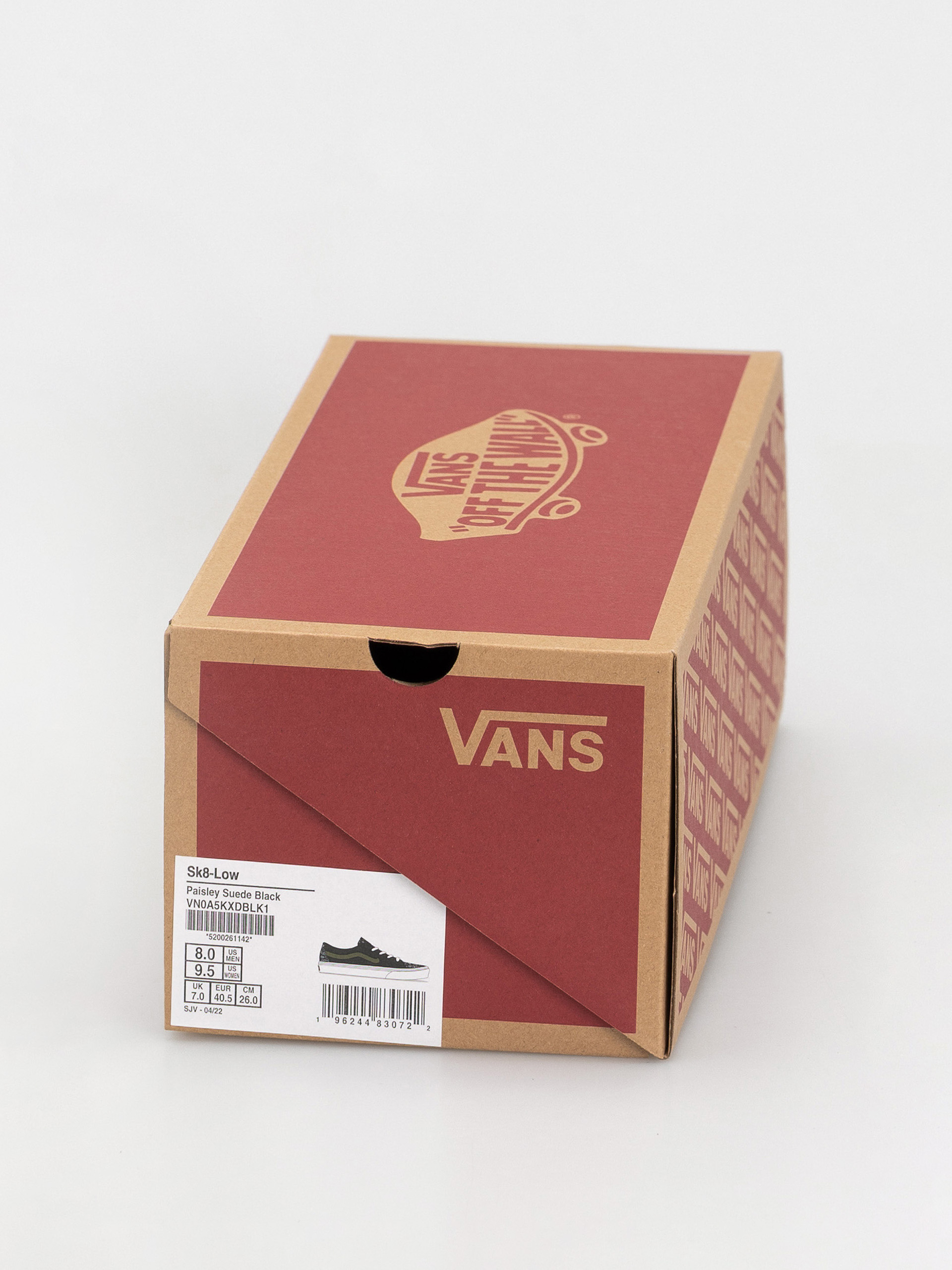 Vans Sk8 Low Cipők (paisley suede black)