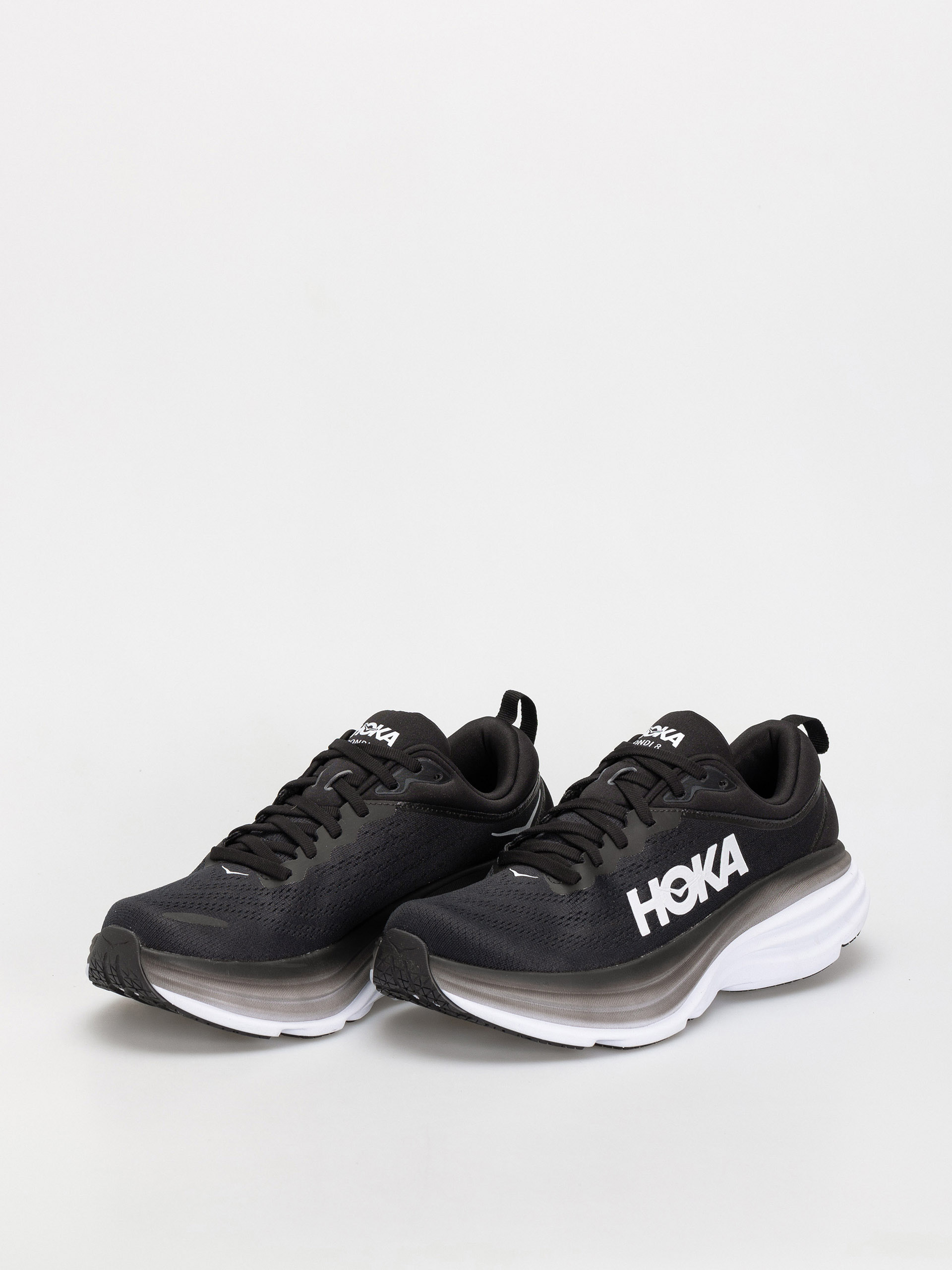 Hoka Bondi 8 Cipők (black/white)