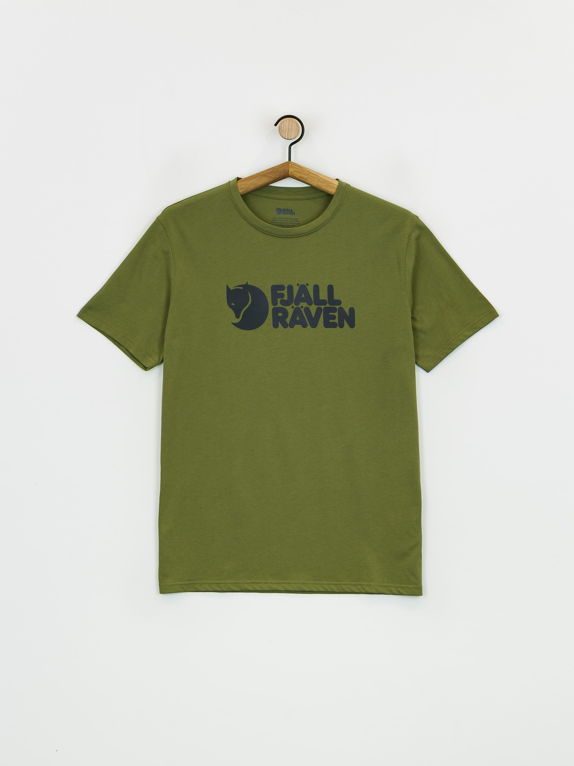 Fjallraven Logo póló (caper green)