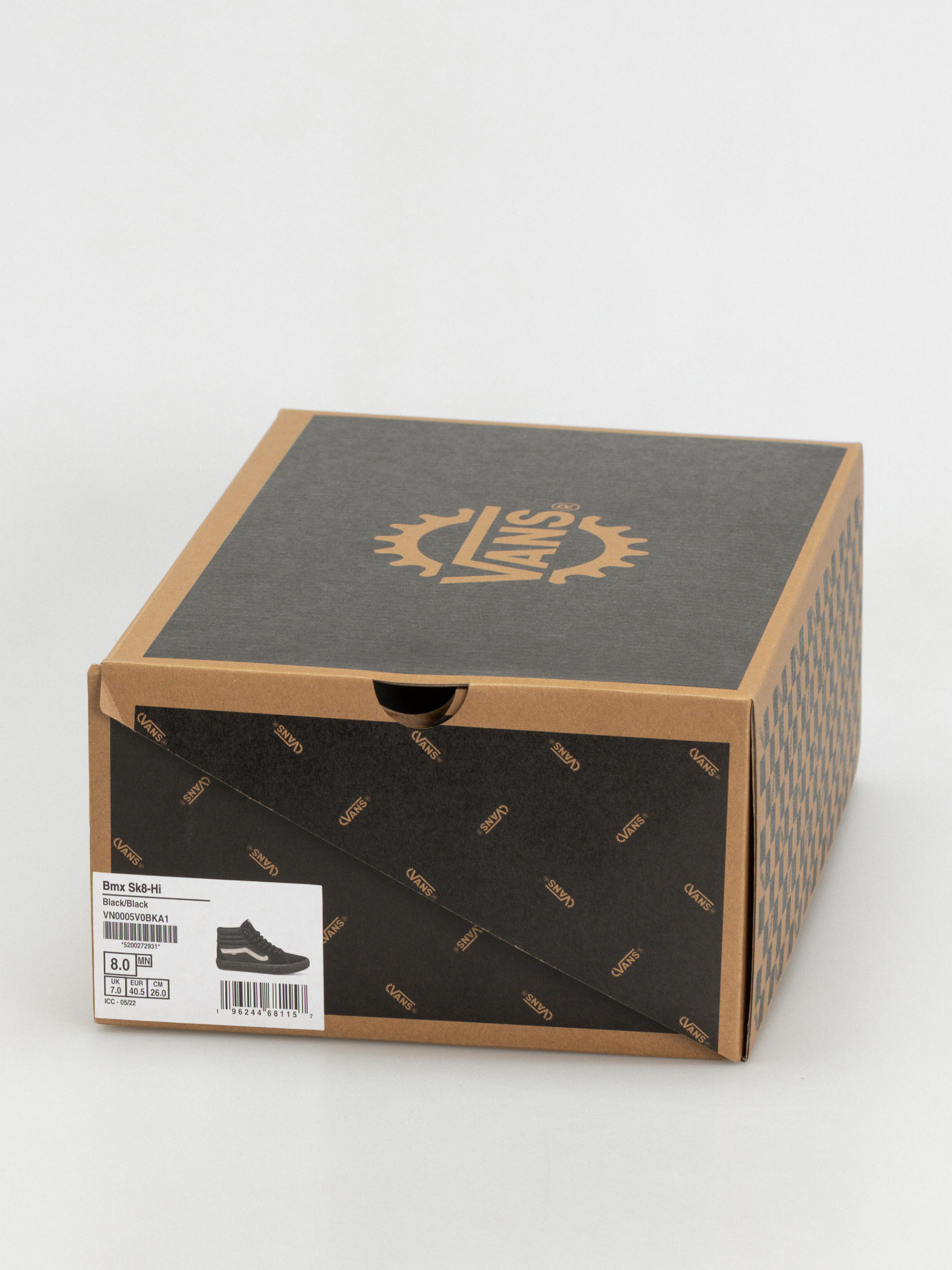 Vans Bmx Sk8 Hi Cipők (black/black)