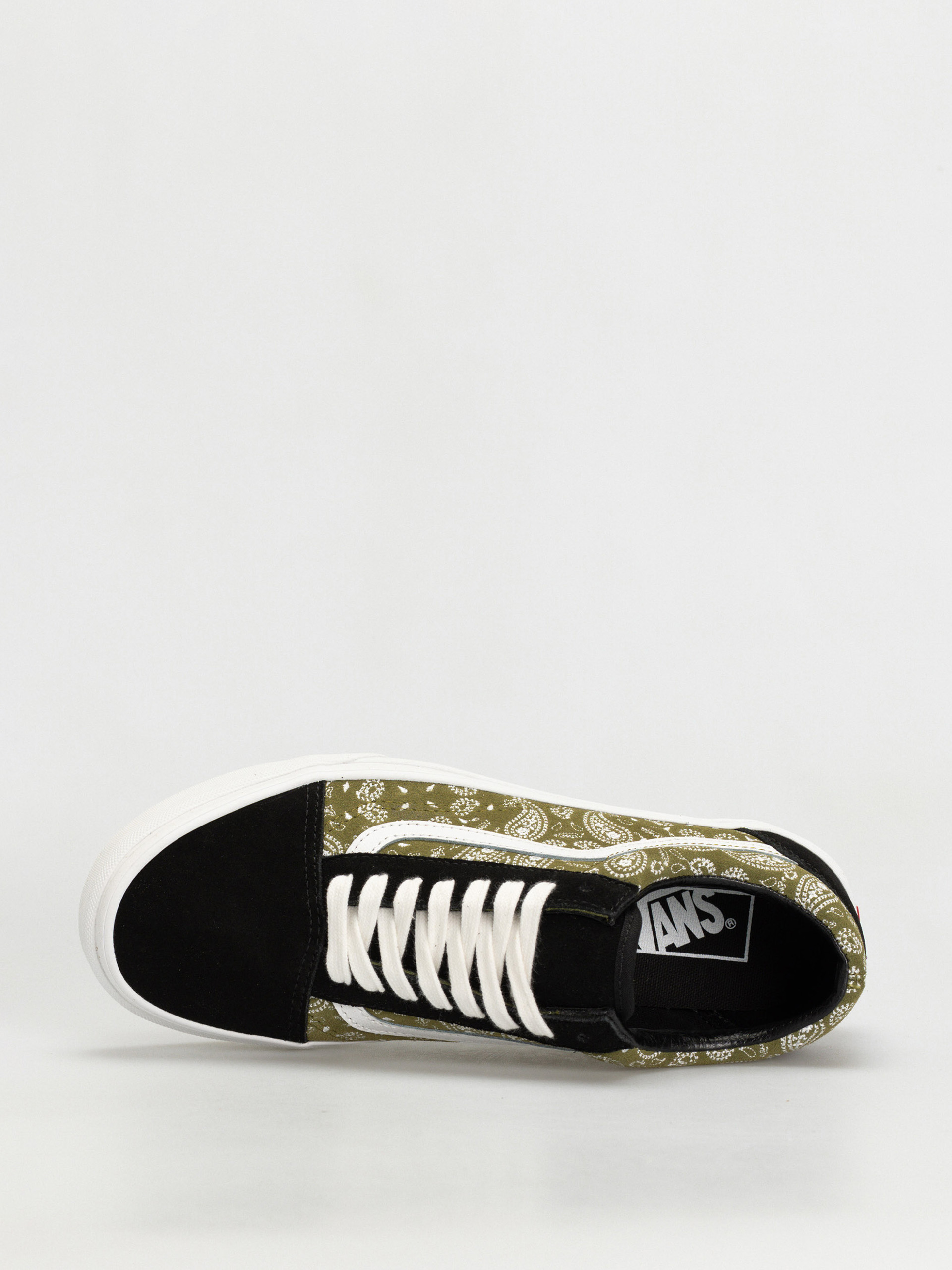 Vans Old Skool Cipők (paisley suede black/olive)