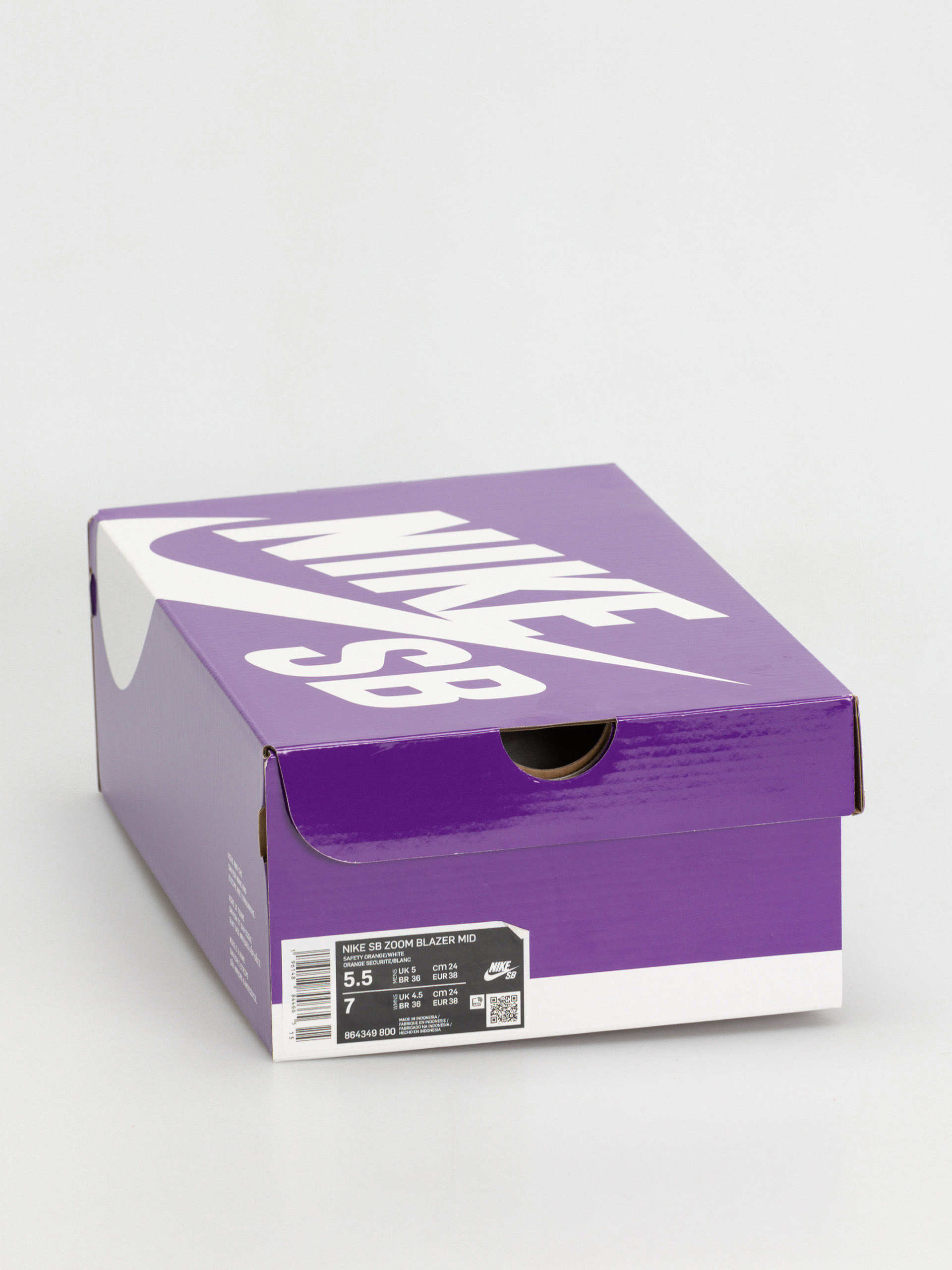 Nike SB Zoom Blazer Mid Cipők (safety orange/white safety orange white)