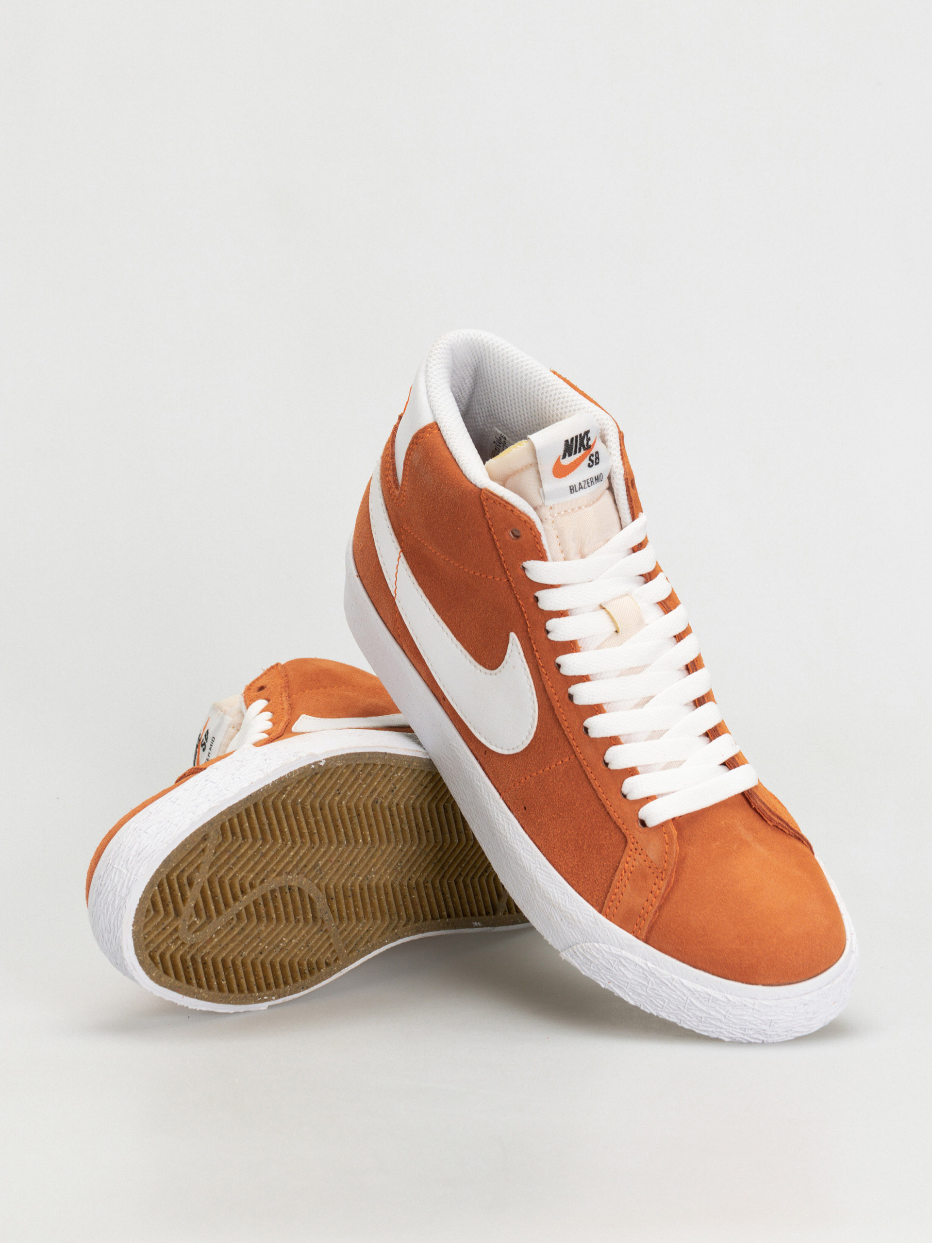 Nike SB Zoom Blazer Mid Cipők (safety orange/white safety orange white)
