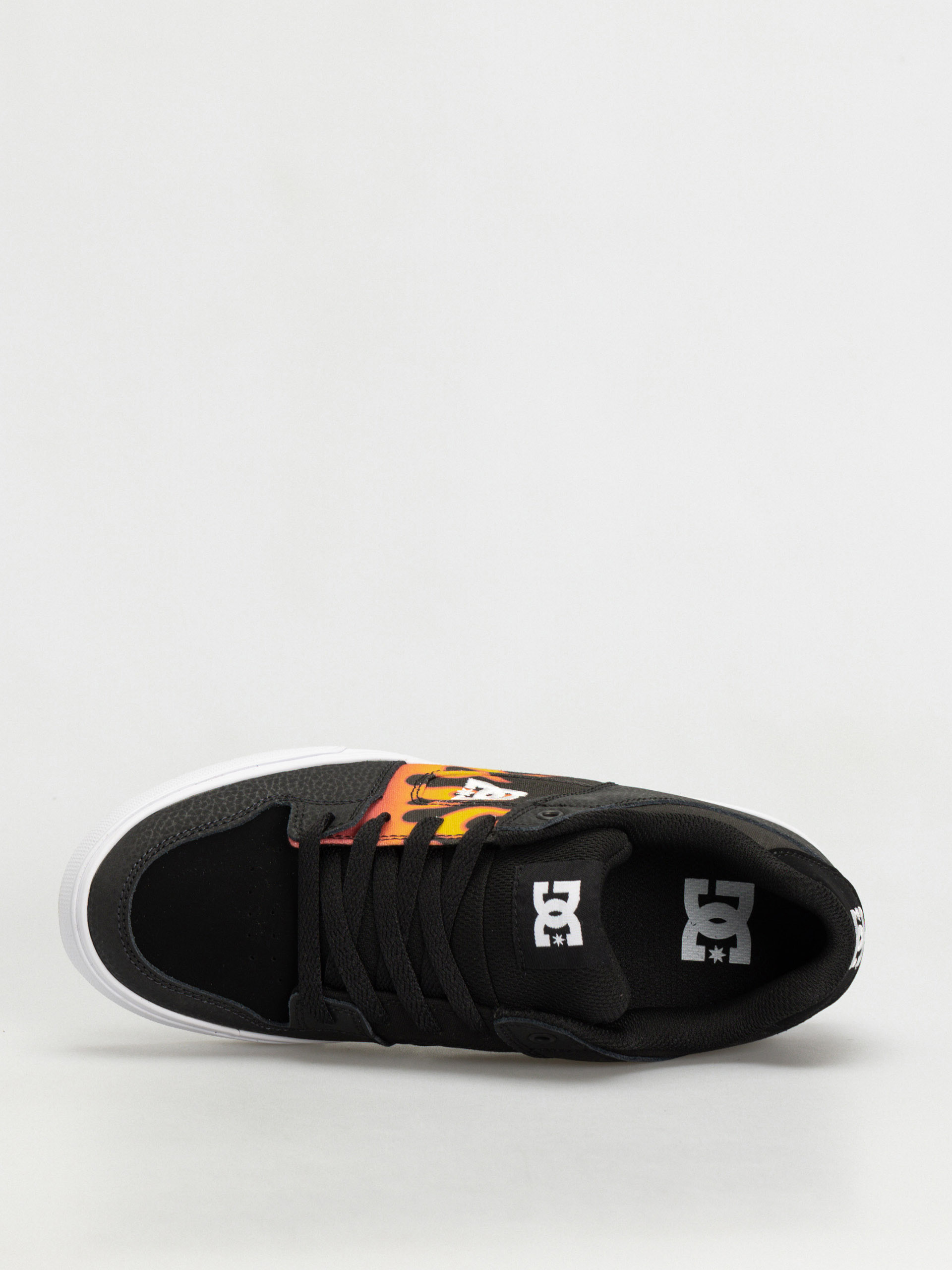 DC Pure JR Gyerekcipők (black/flames)