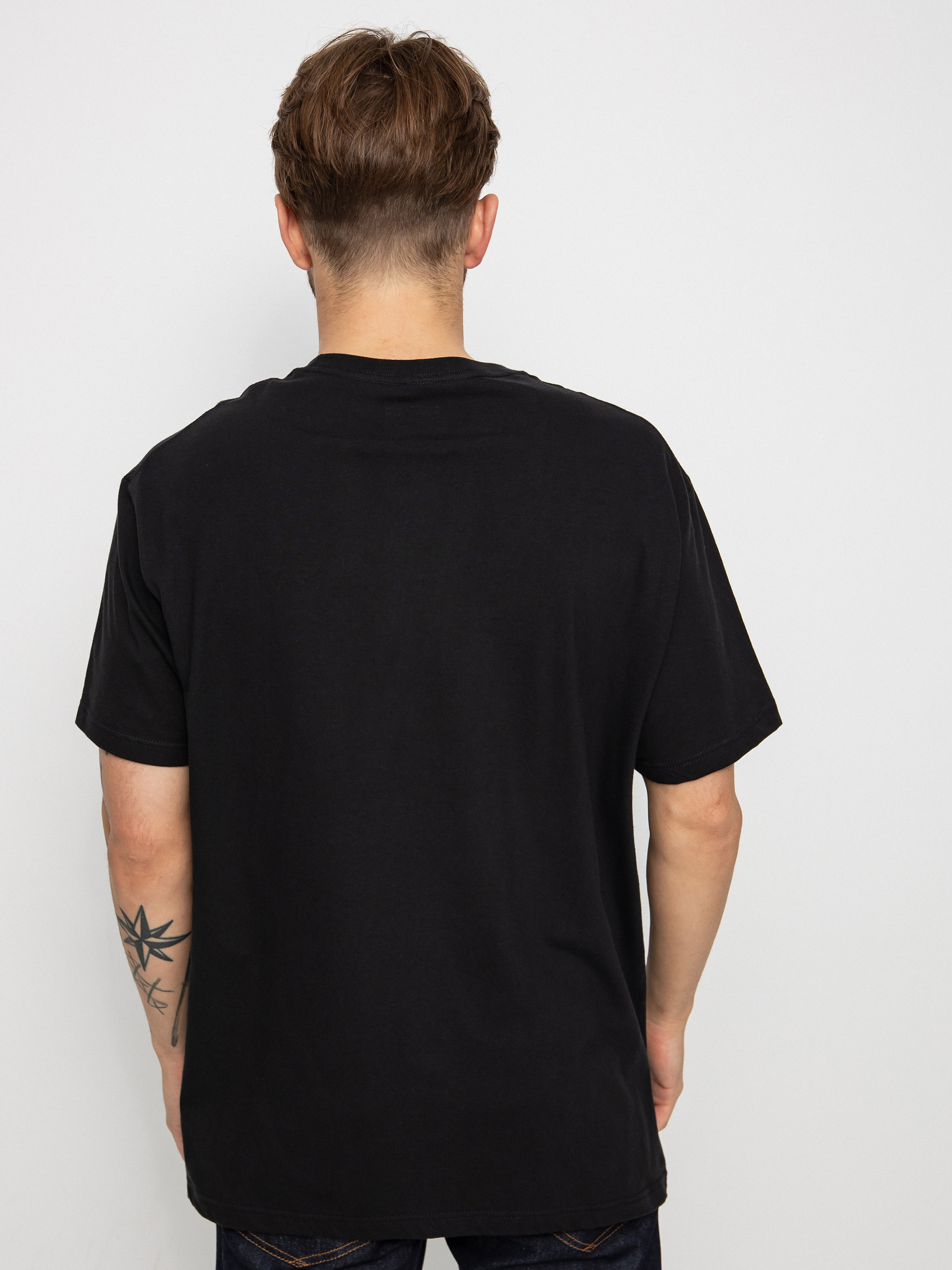 Etnies Crank Ss Tee póló (black/brown)