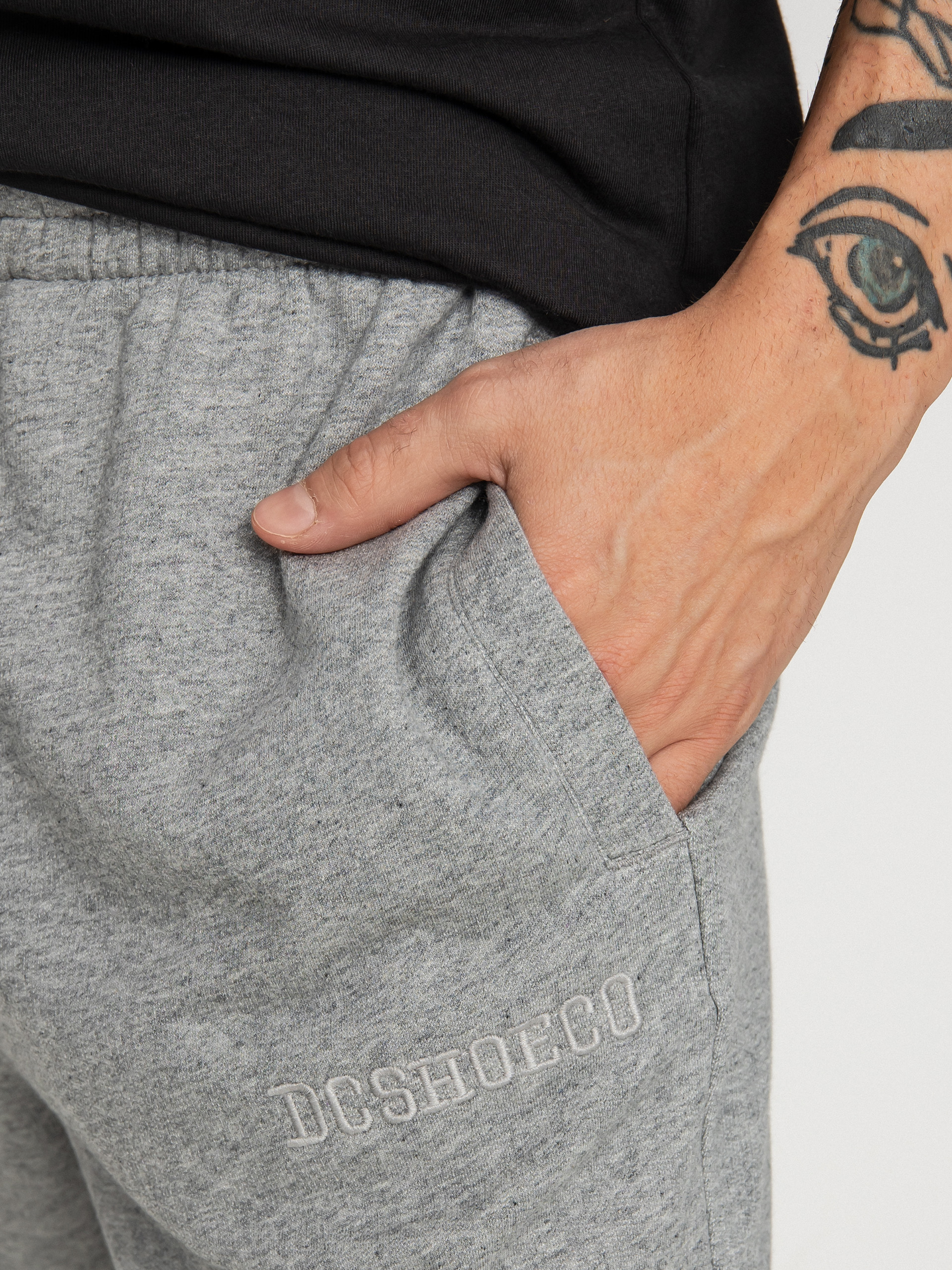 DC Riot 2 Kisnadrág (medium grey heather)