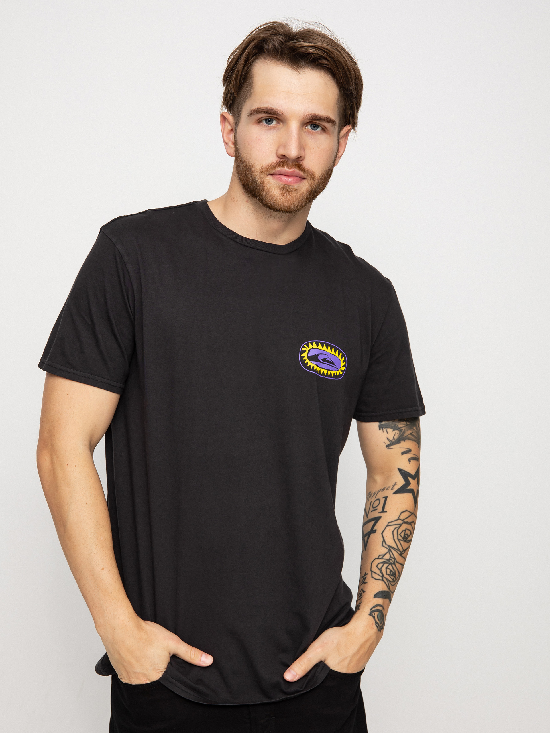 Quiksilver Lost Temple póló (black)