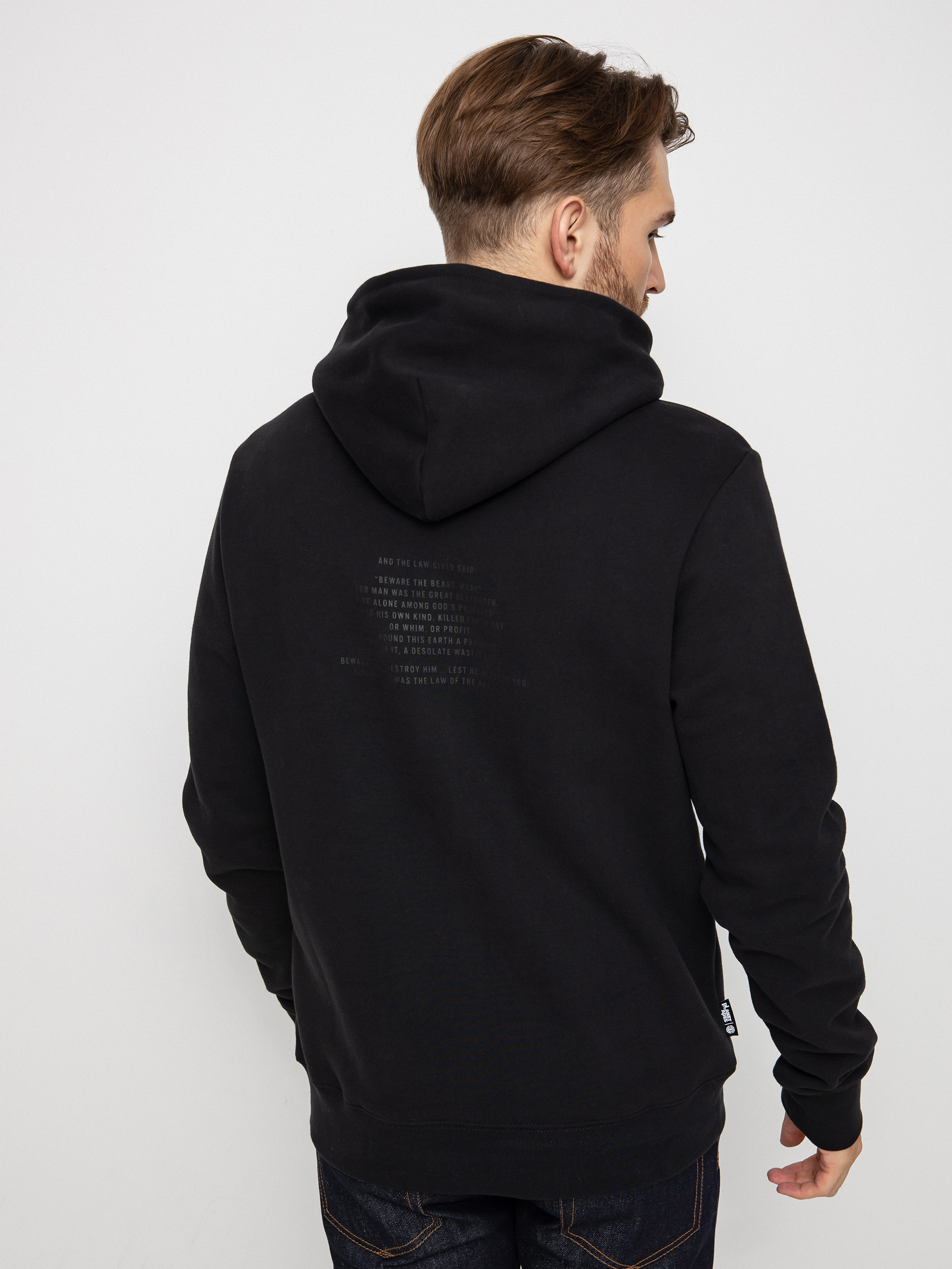 Element Pota What About Futu Kapucnis pulóver (flint black)