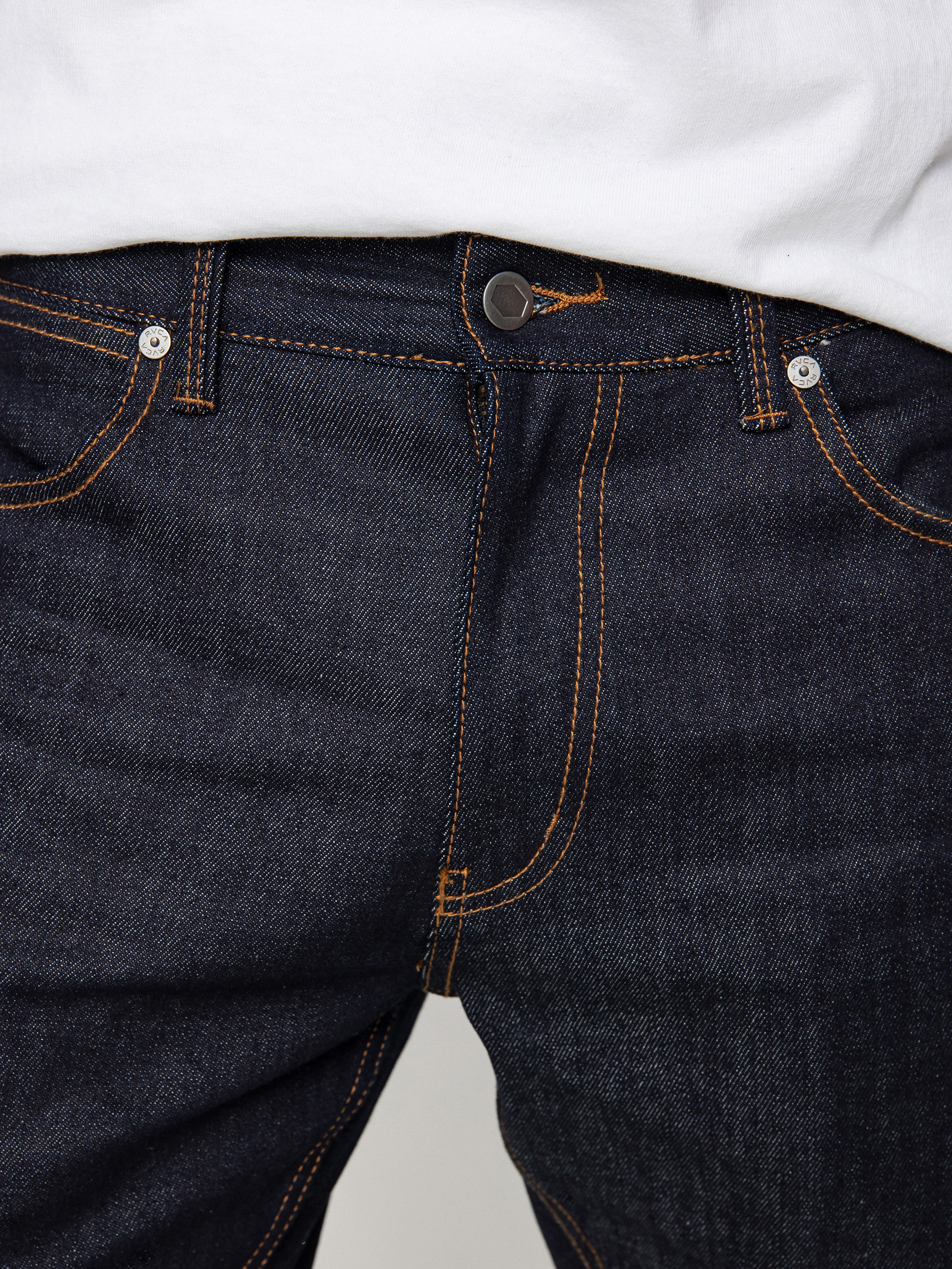 RVCA Weekend Denim Kisnadrág (dark indigo)