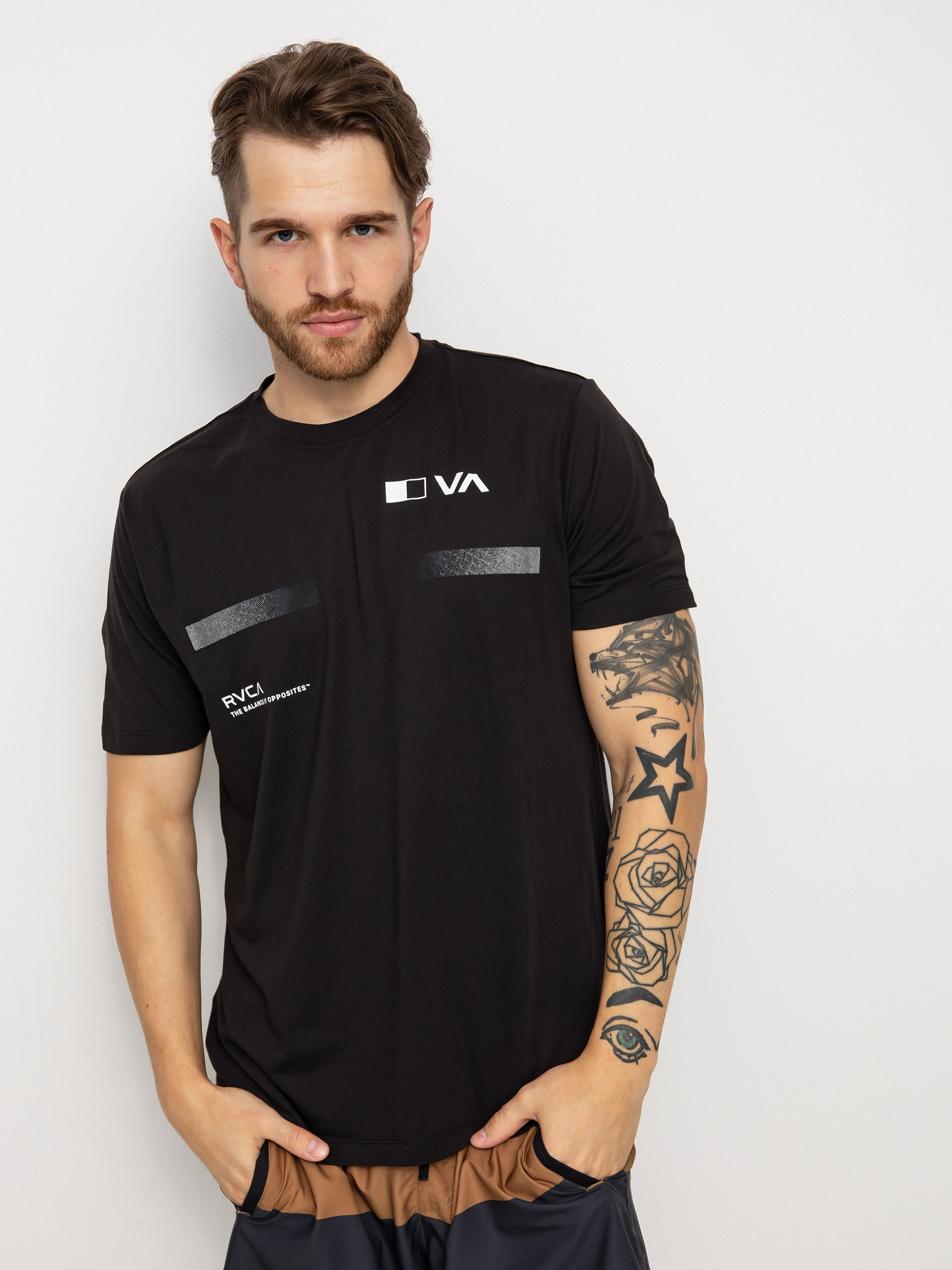 RVCA Pix Bar póló (black)