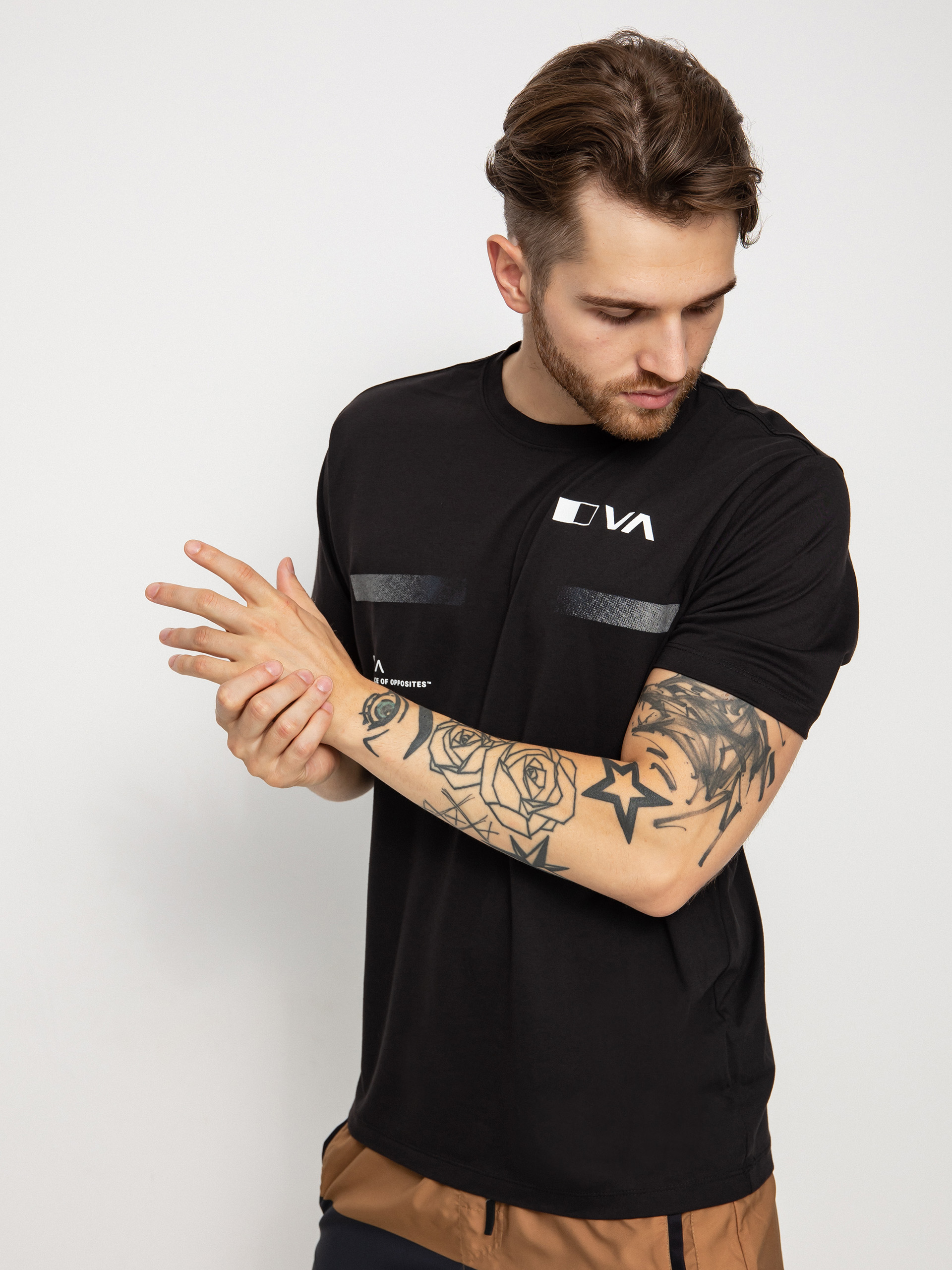 RVCA Pix Bar póló (black)