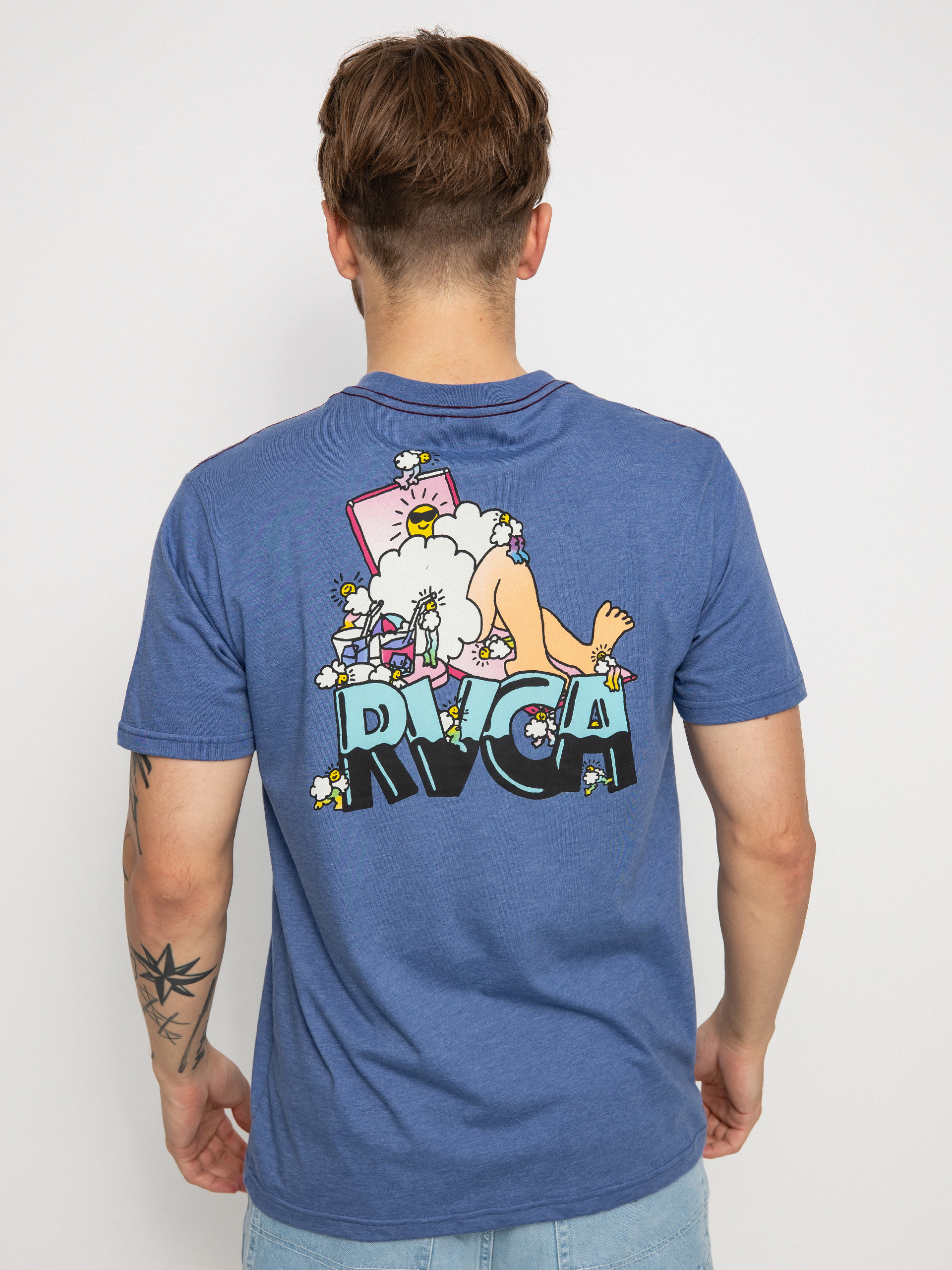 RVCA Pool Party póló (royal)