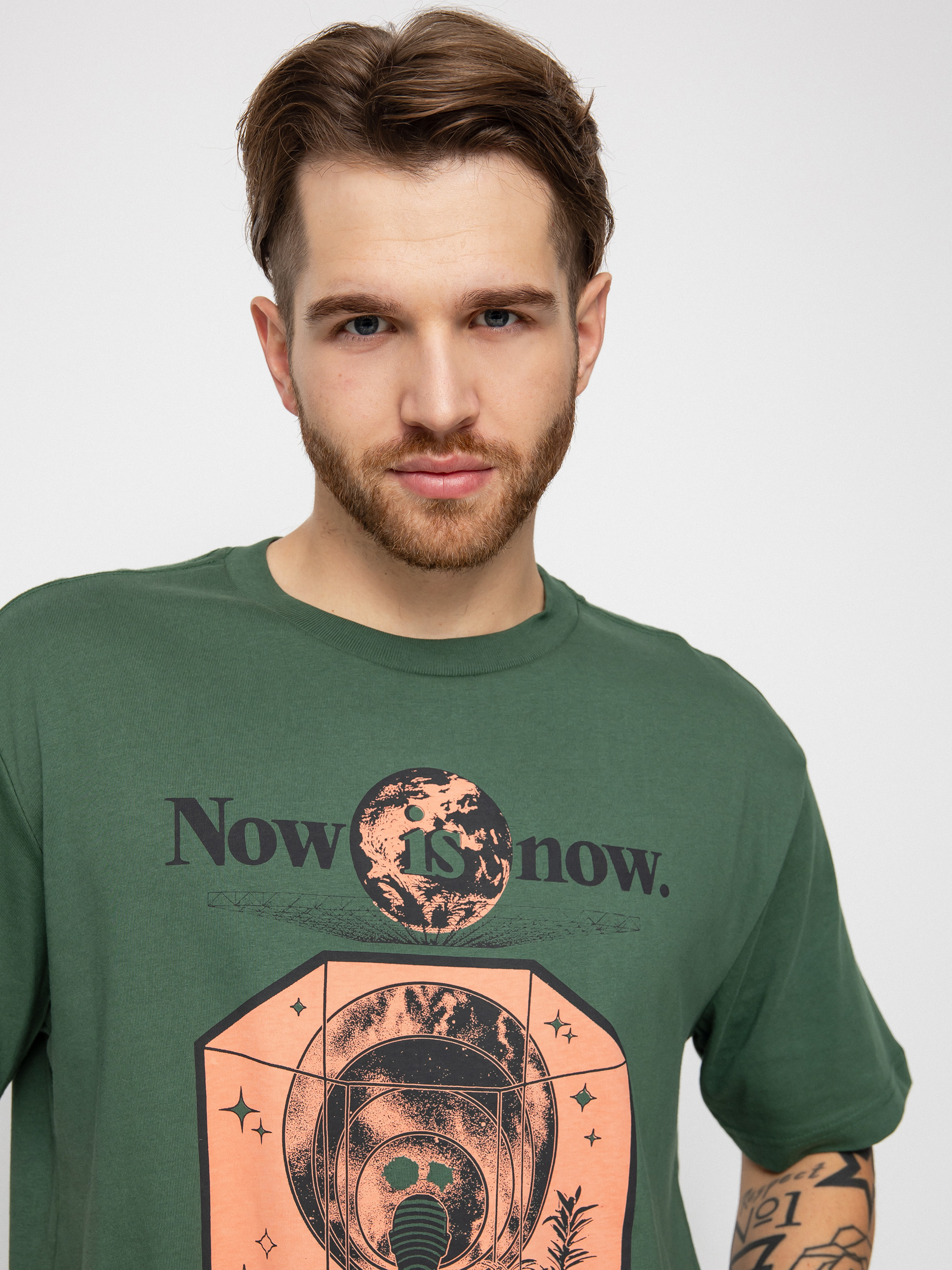 RVCA Now Is Now póló (forest)