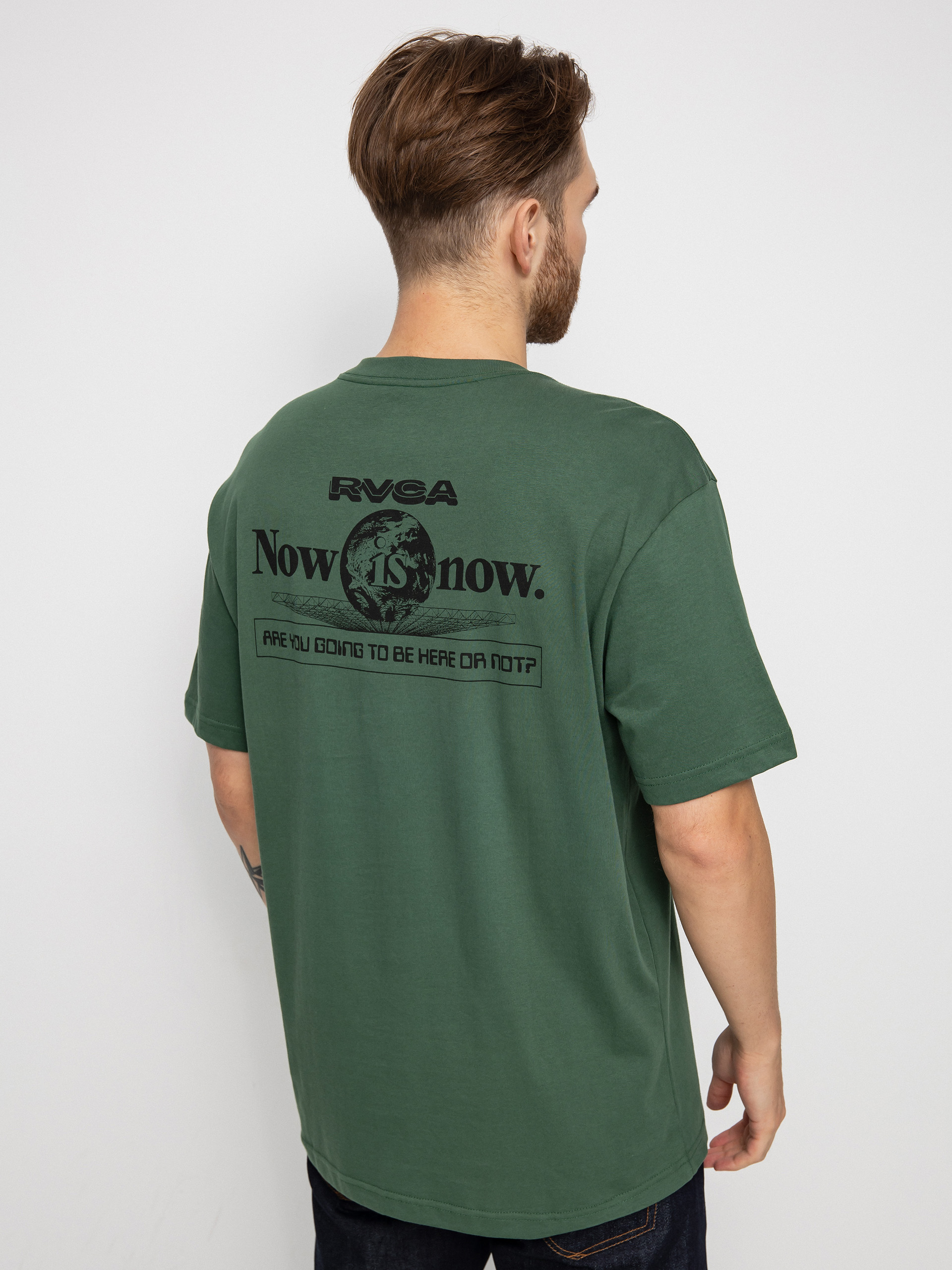 RVCA Now Is Now póló (forest)