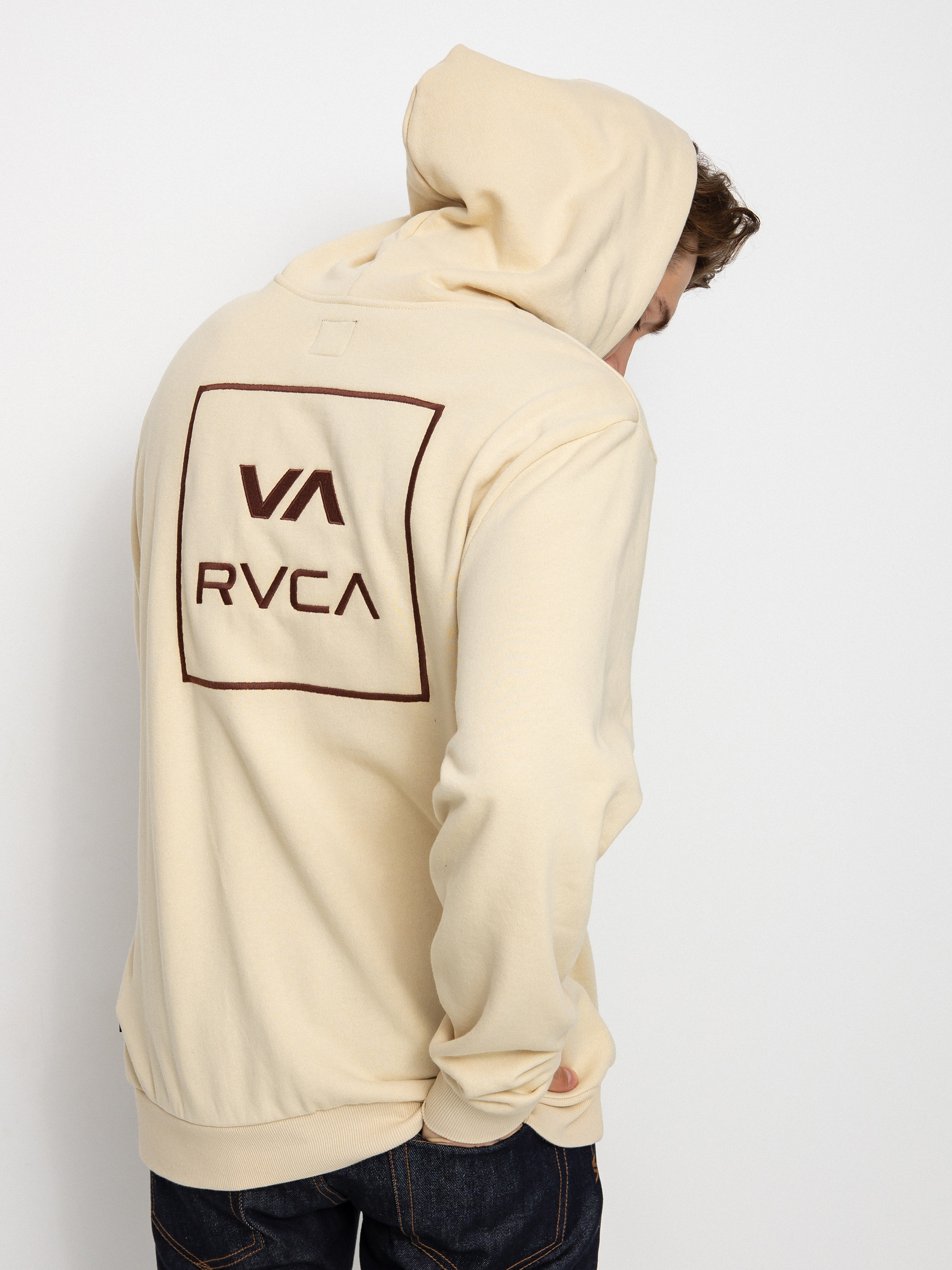 RVCA Rvca All The Ways HD Kapucnis pulóver (bleached)