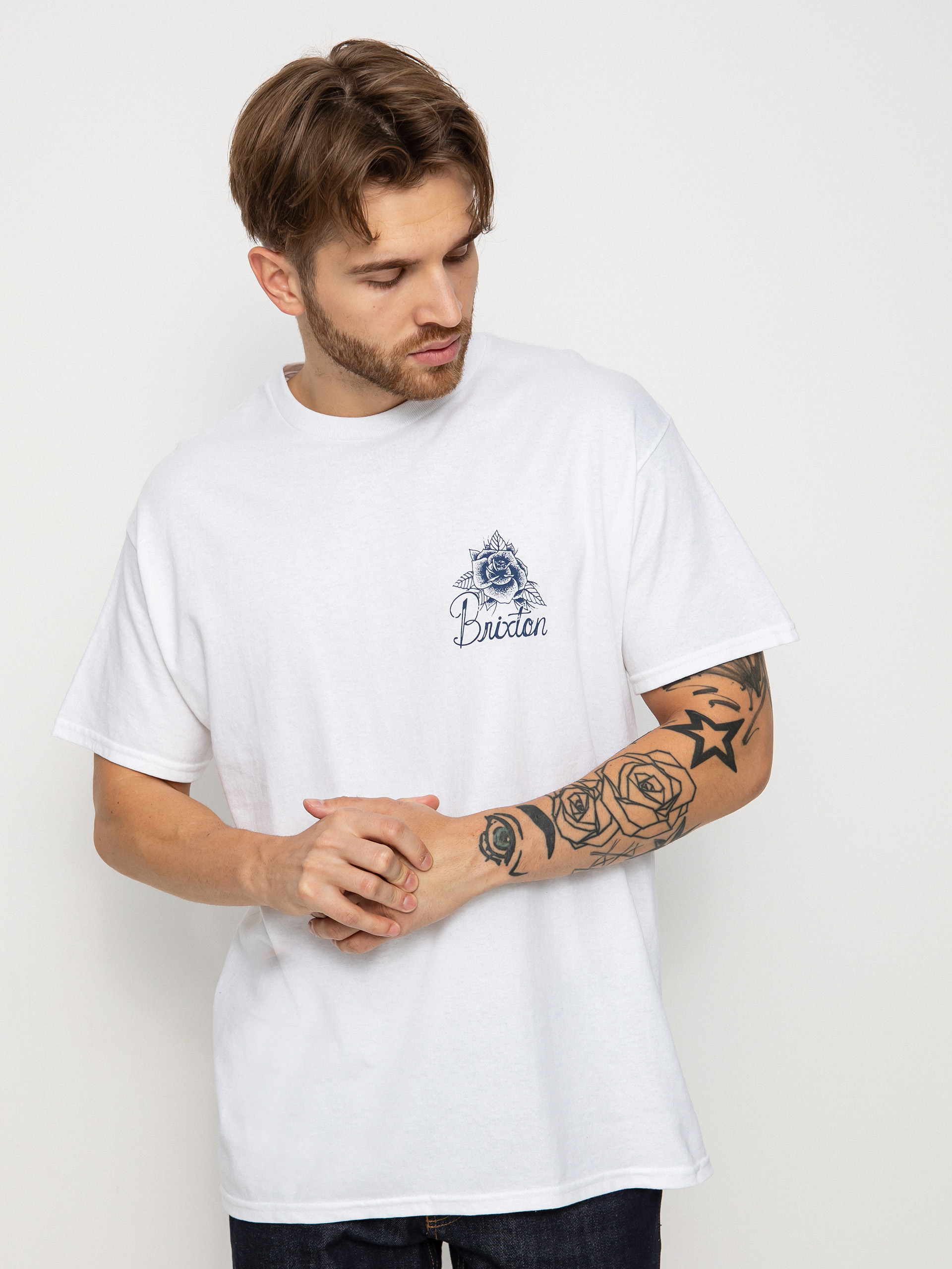 Brixton Lost Highway póló (white)