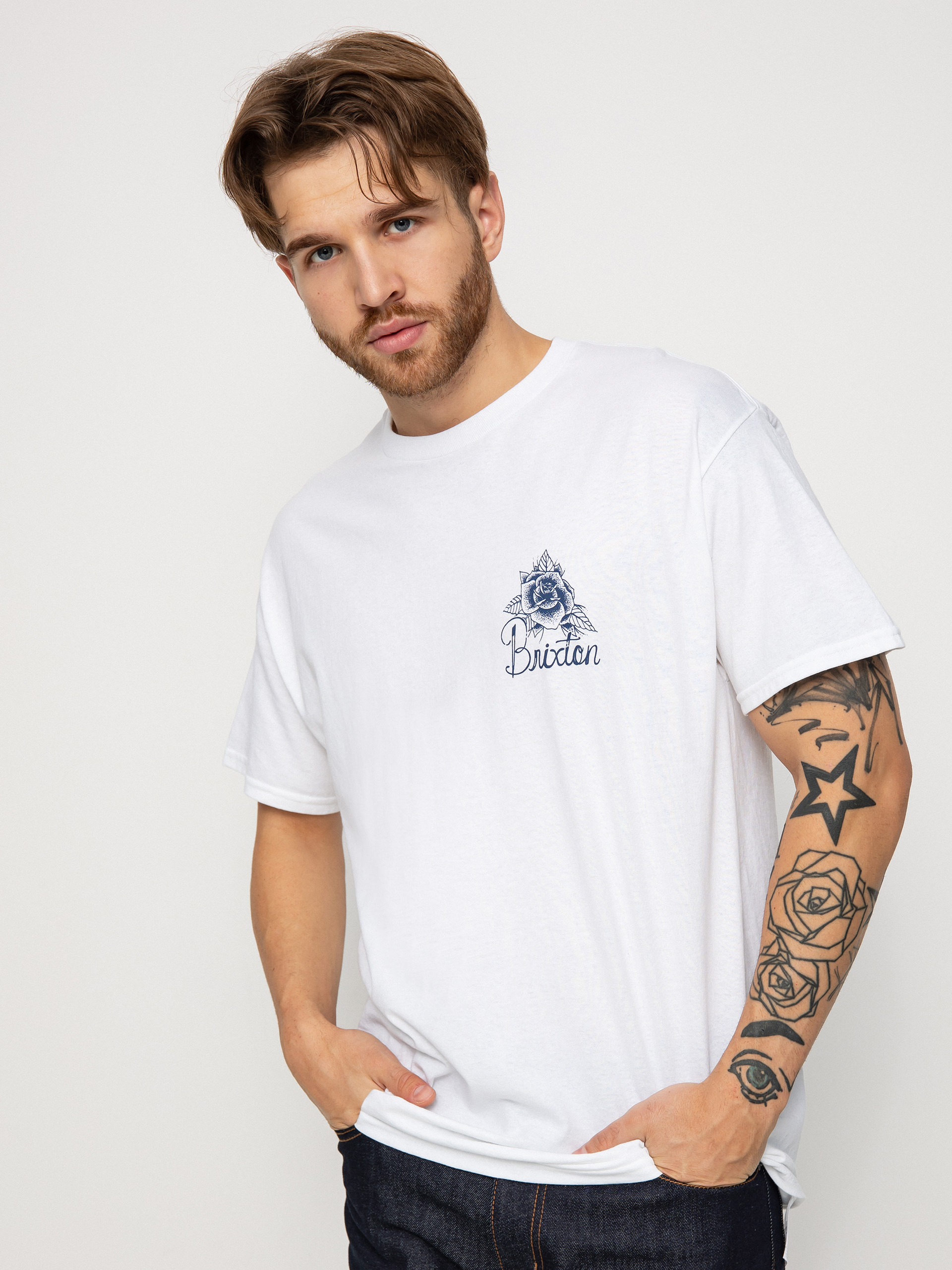 Brixton Lost Highway póló (white)