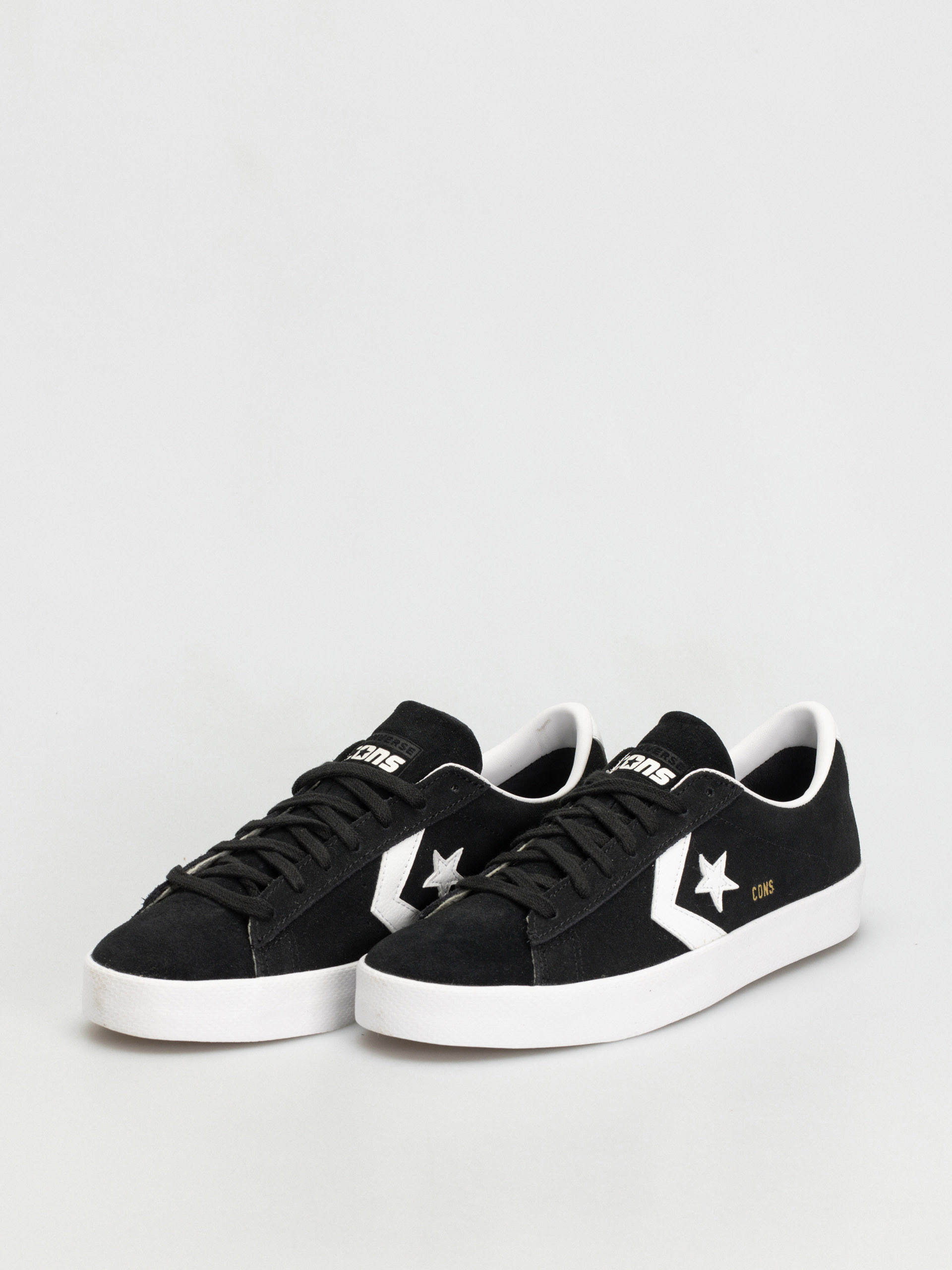 Converse Pro Leather Vulc Cipők (black/white)
