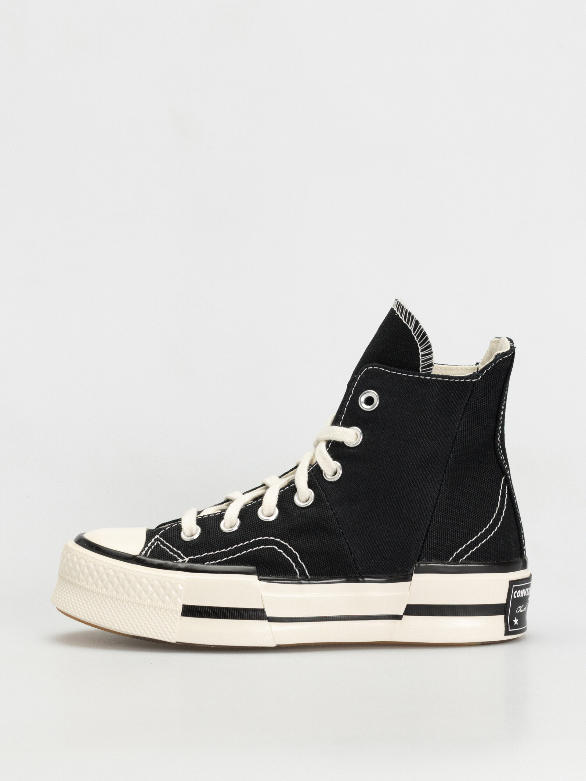 Converse Chuck 70 Plus Hi Tornacipők (black/egret/black)