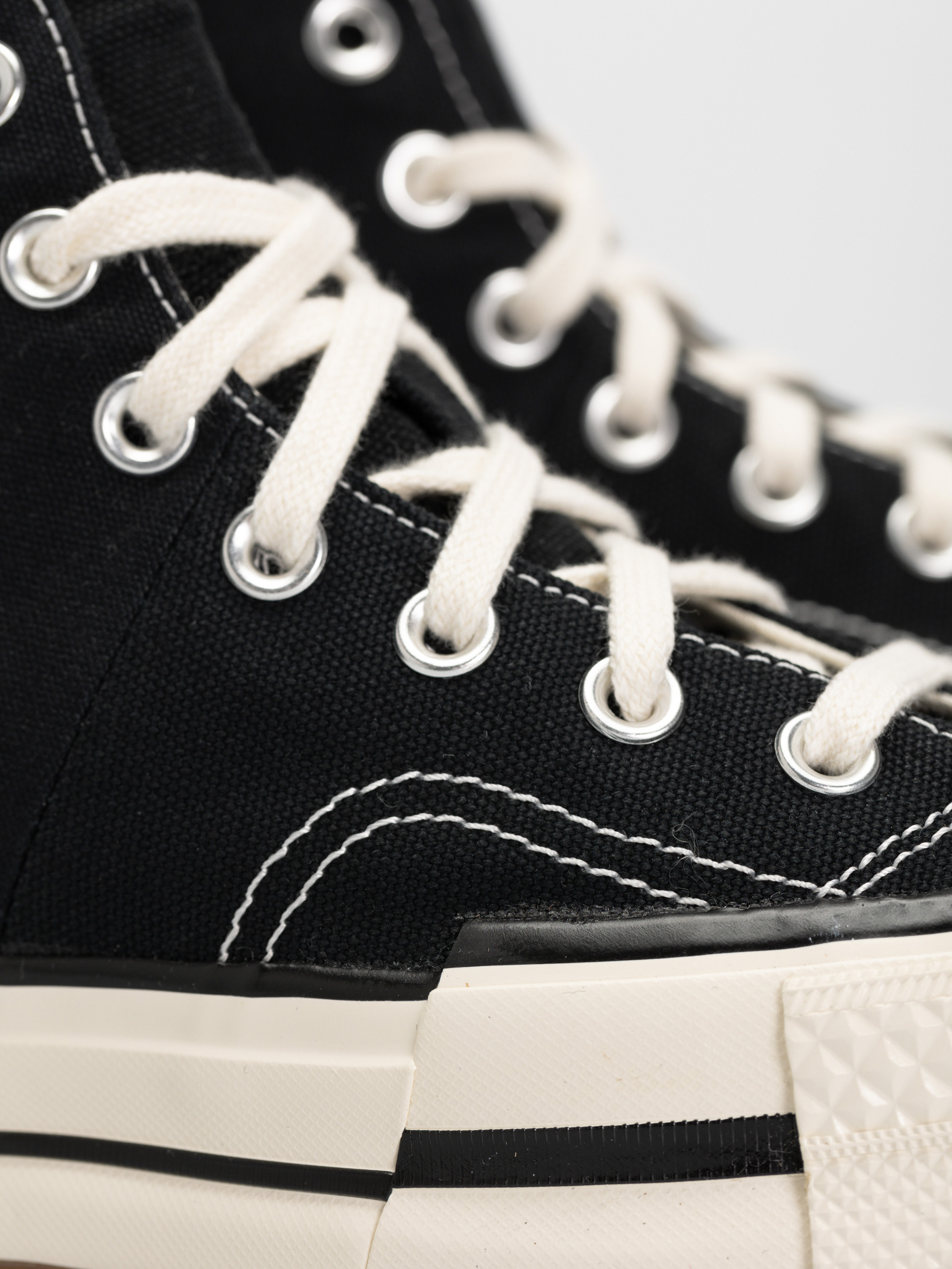 Converse Chuck 70 Plus Hi Tornacipők (black/egret/black)