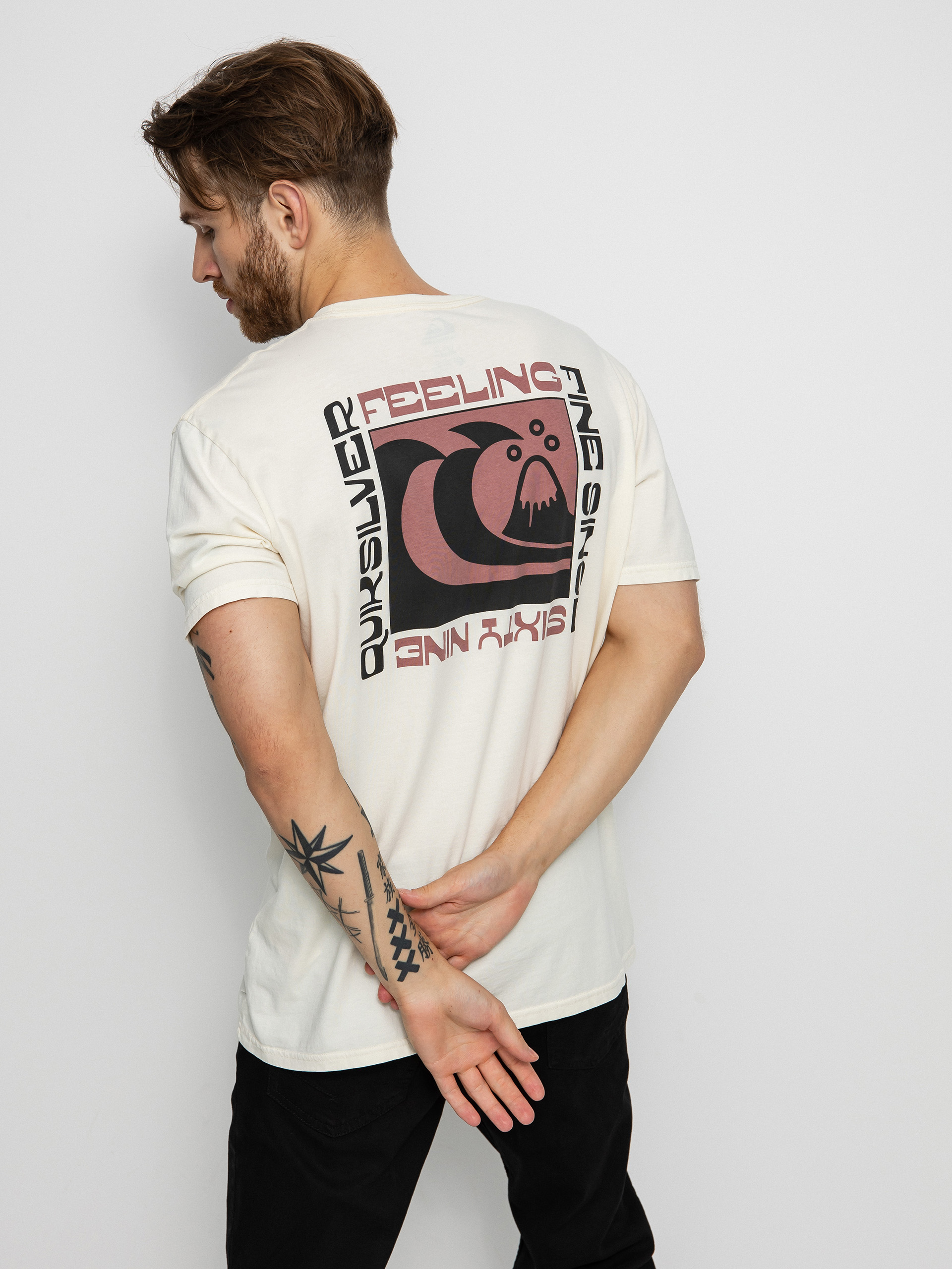 Quiksilver Wavy Minds póló (birch)