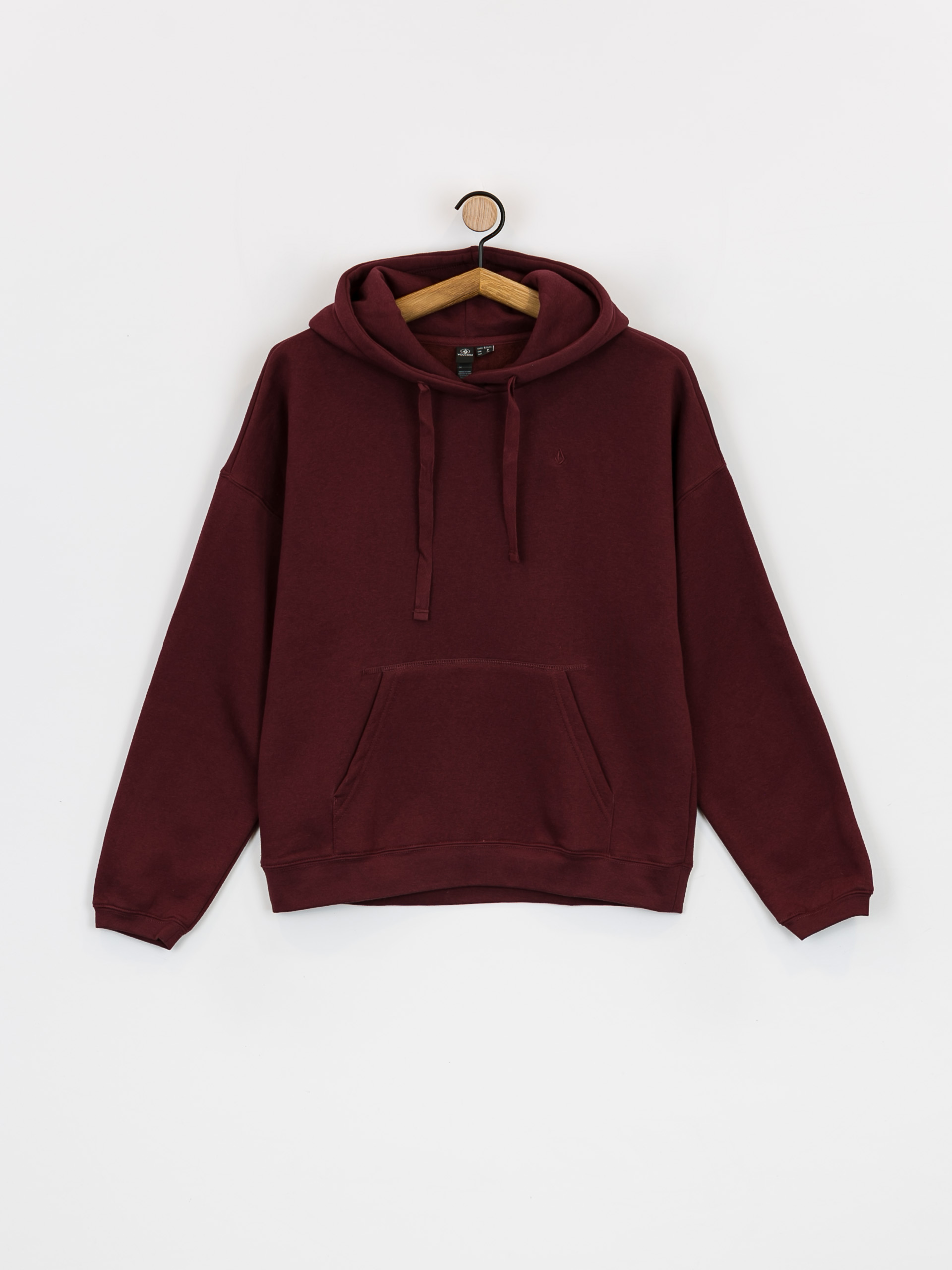 Volcom Stone Heart II Pulóver Wmn (burgundy)