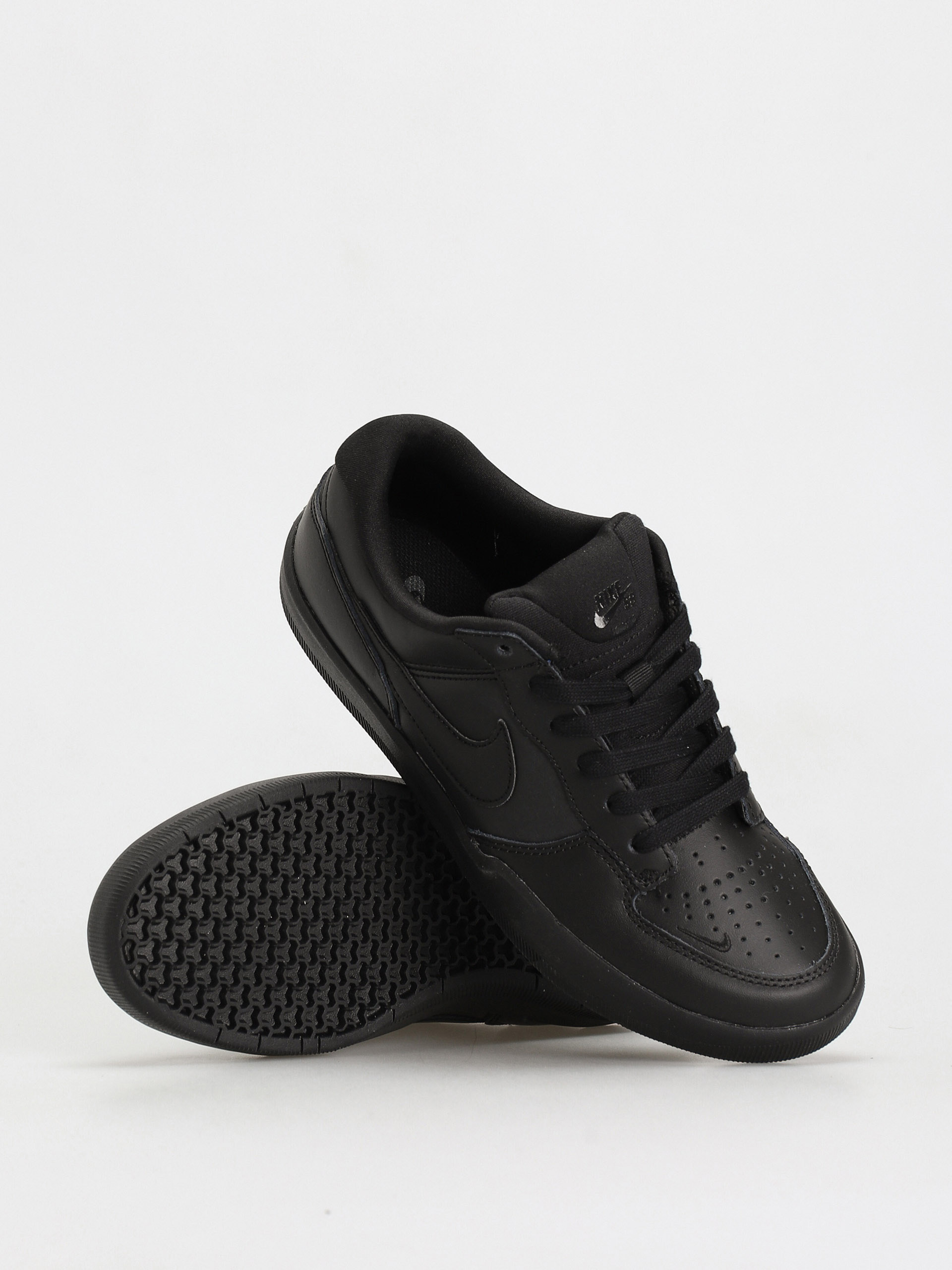 Nike SB Force 58 Premium Leather Cipők (black/black black black)