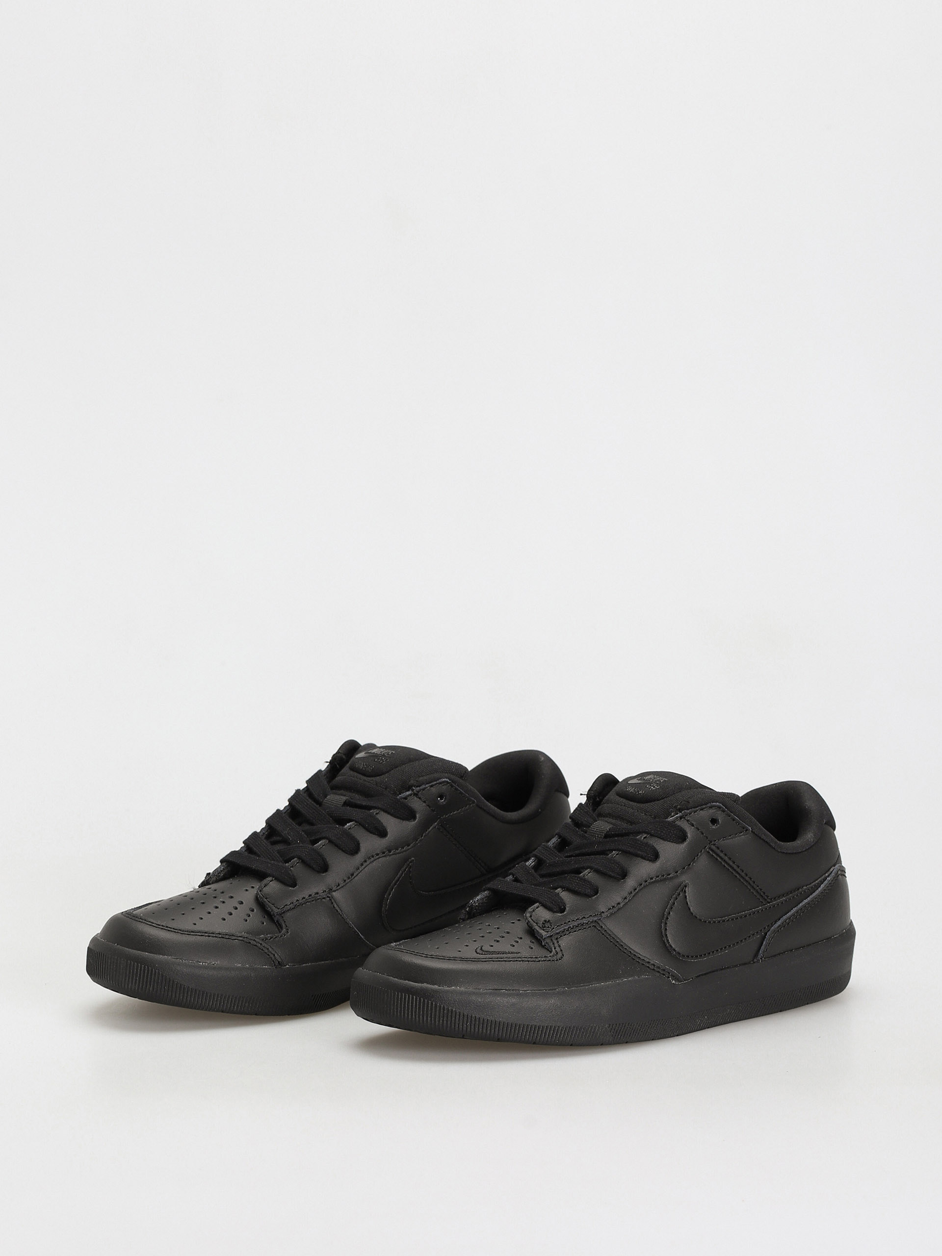 Nike SB Force 58 Premium Leather Cipők (black/black black black)