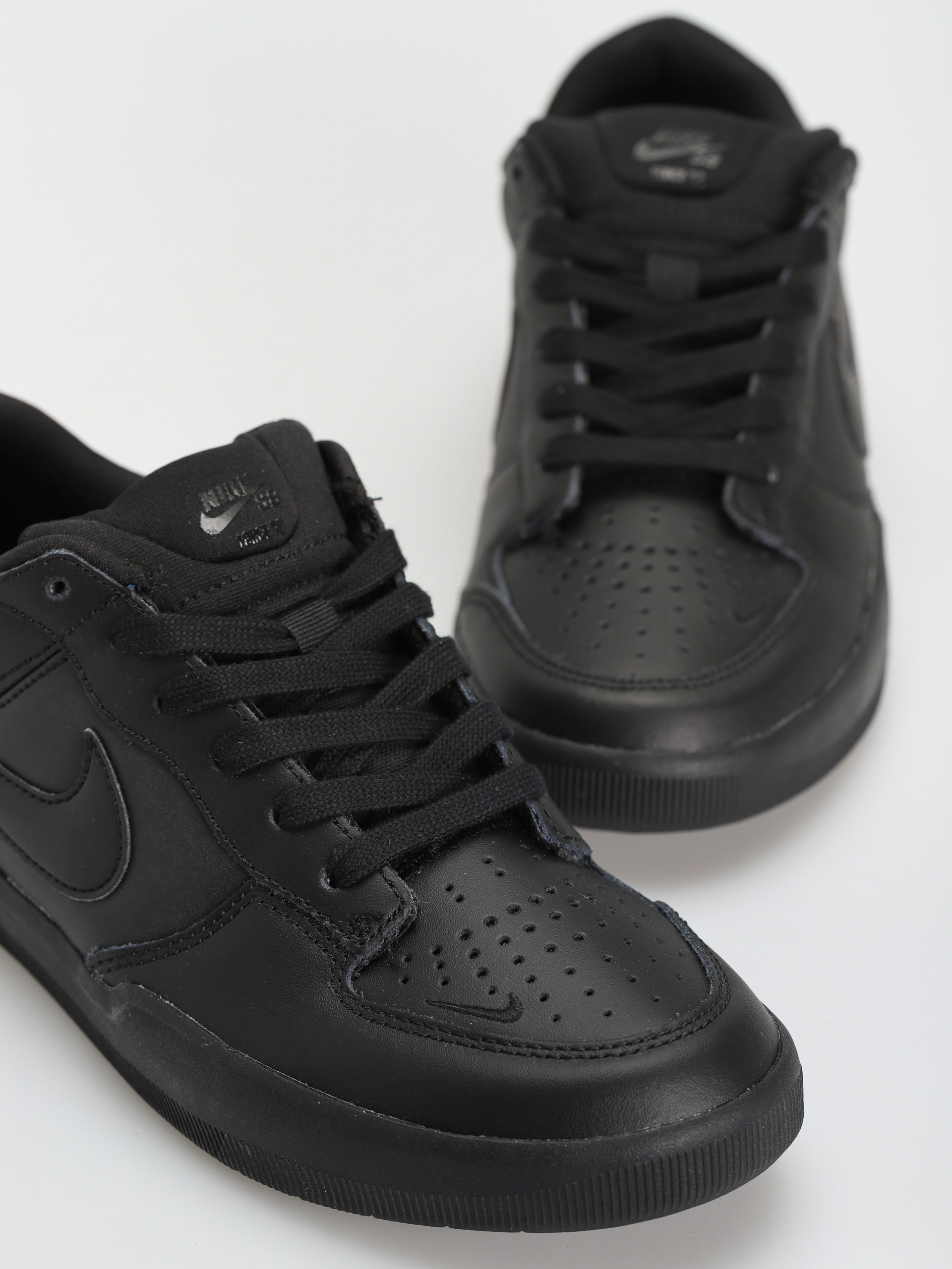 Nike SB Force 58 Premium Leather Cipők (black/black black black)