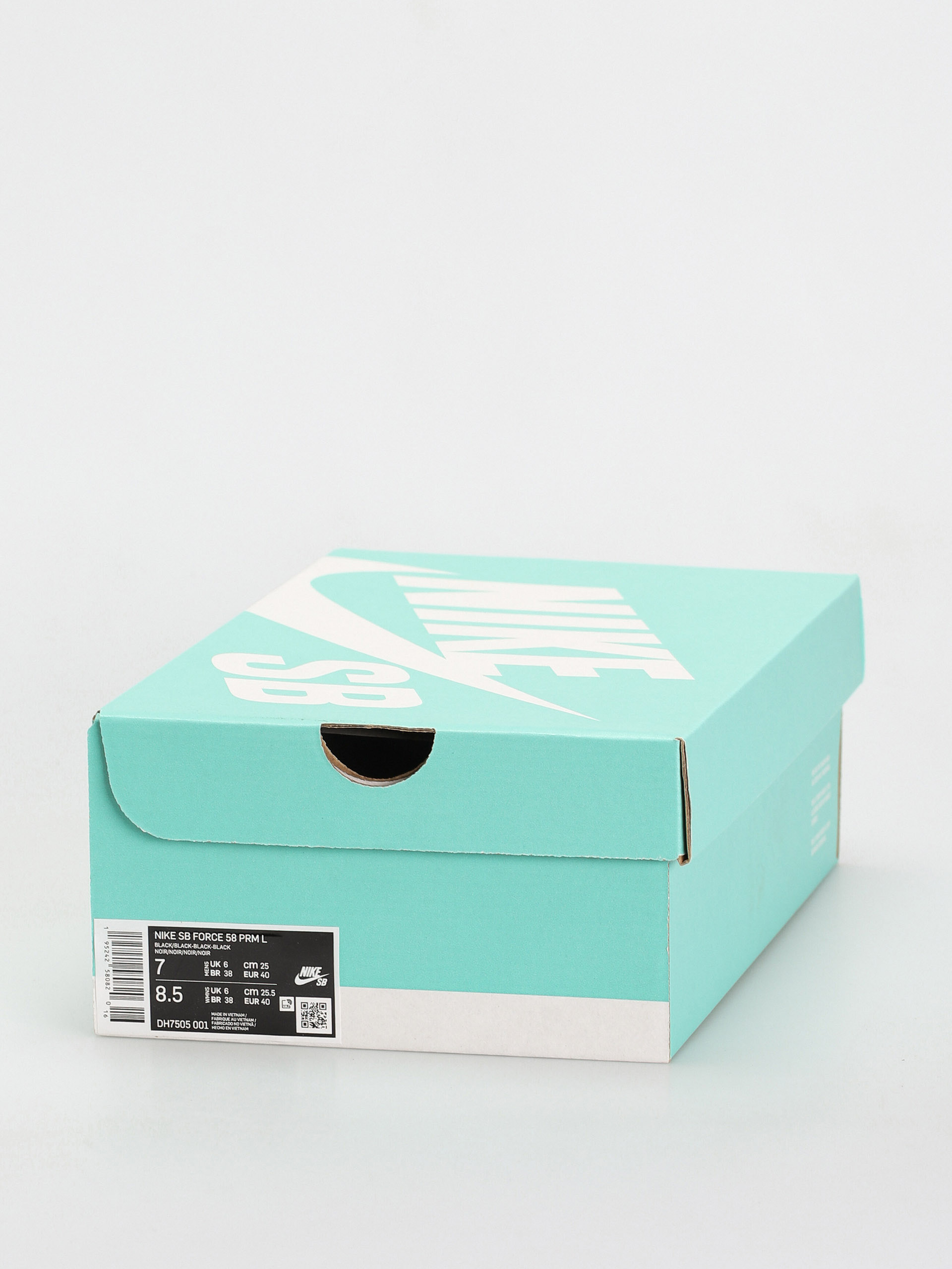 Nike SB Force 58 Premium Leather Cipők (black/black black black)