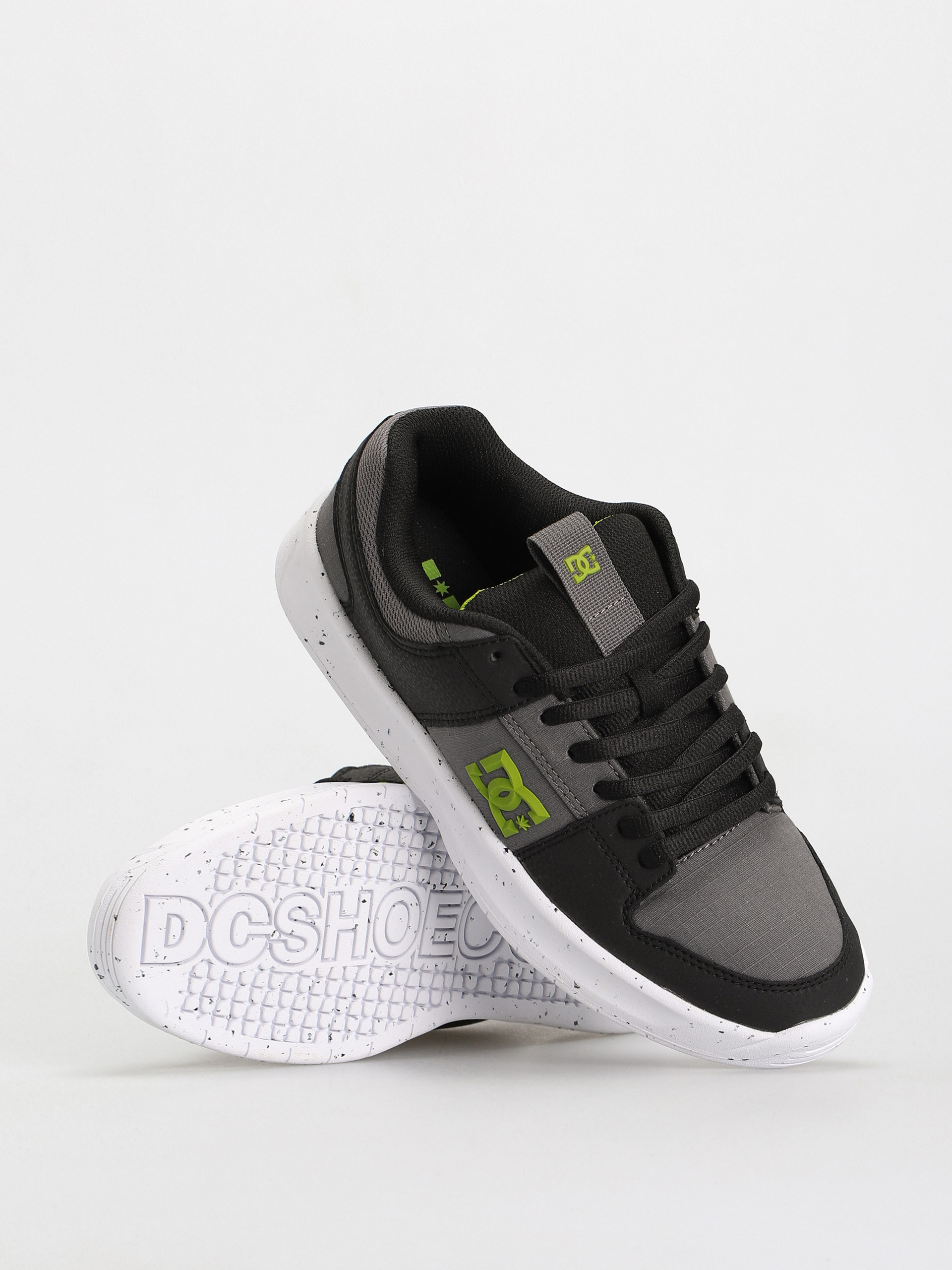 DC Lynx Zero Waste Cipők (black/grey/green)