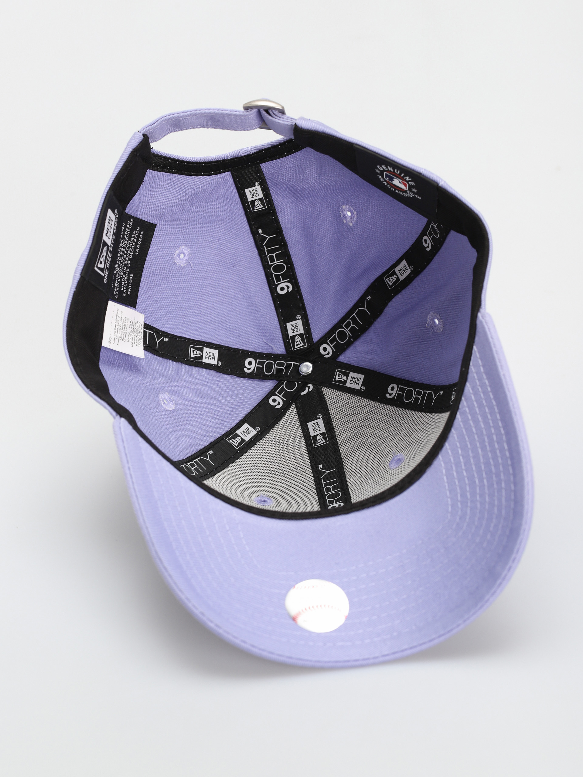 New Era League Essential 9Forty New York Yankess Baseball sapka Wmn (lavender/white)