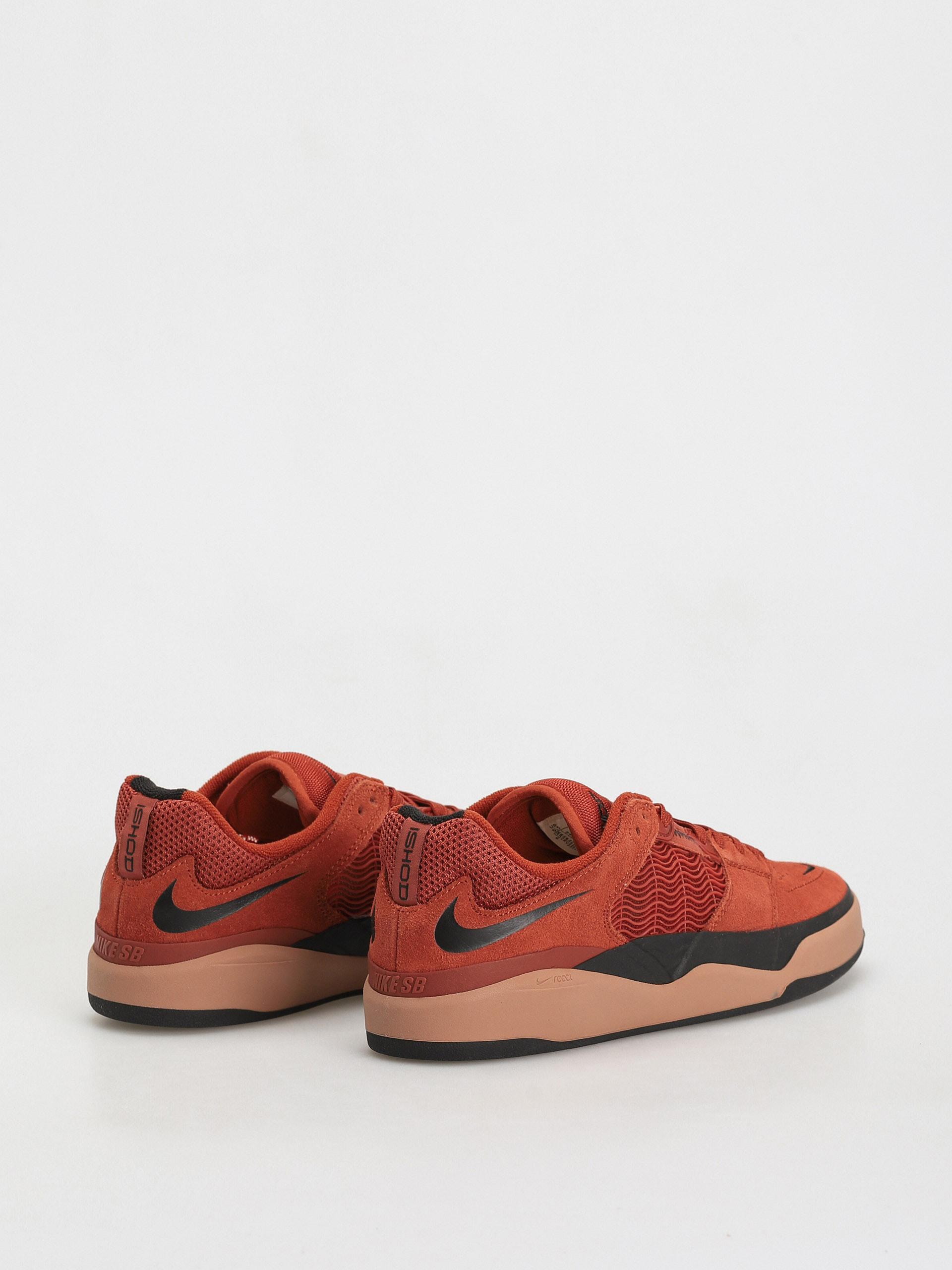 Nike SB Ishod Wair Cipők (rugged orange/black mineral clay black)