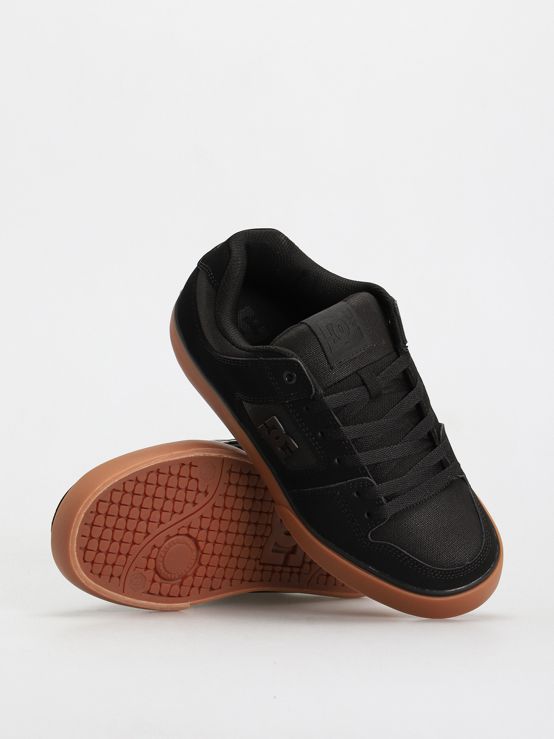 DC Pure Cipők (black/gum)