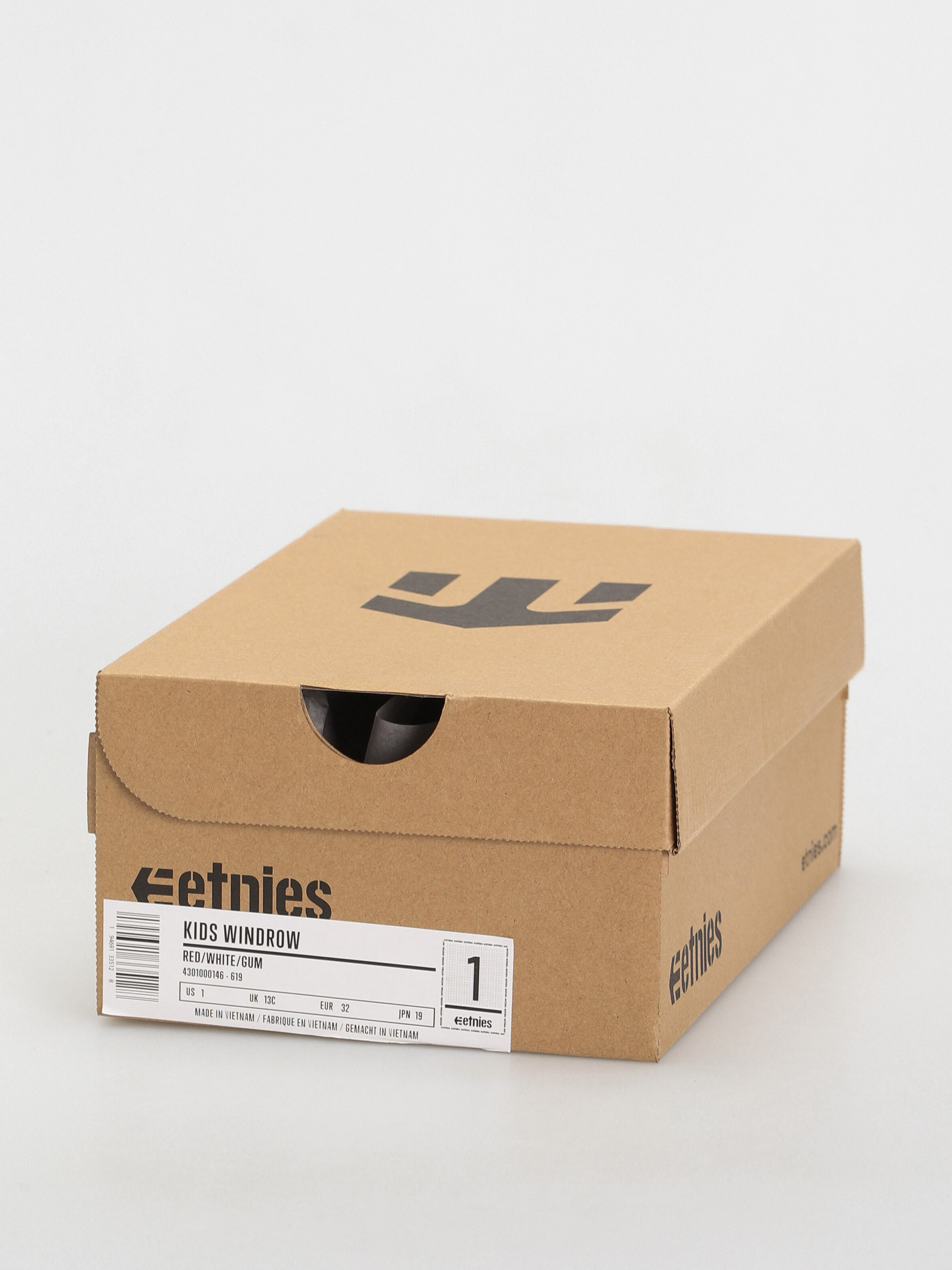 Etnies Kids Windrow JR Cipők (red/white/gum)