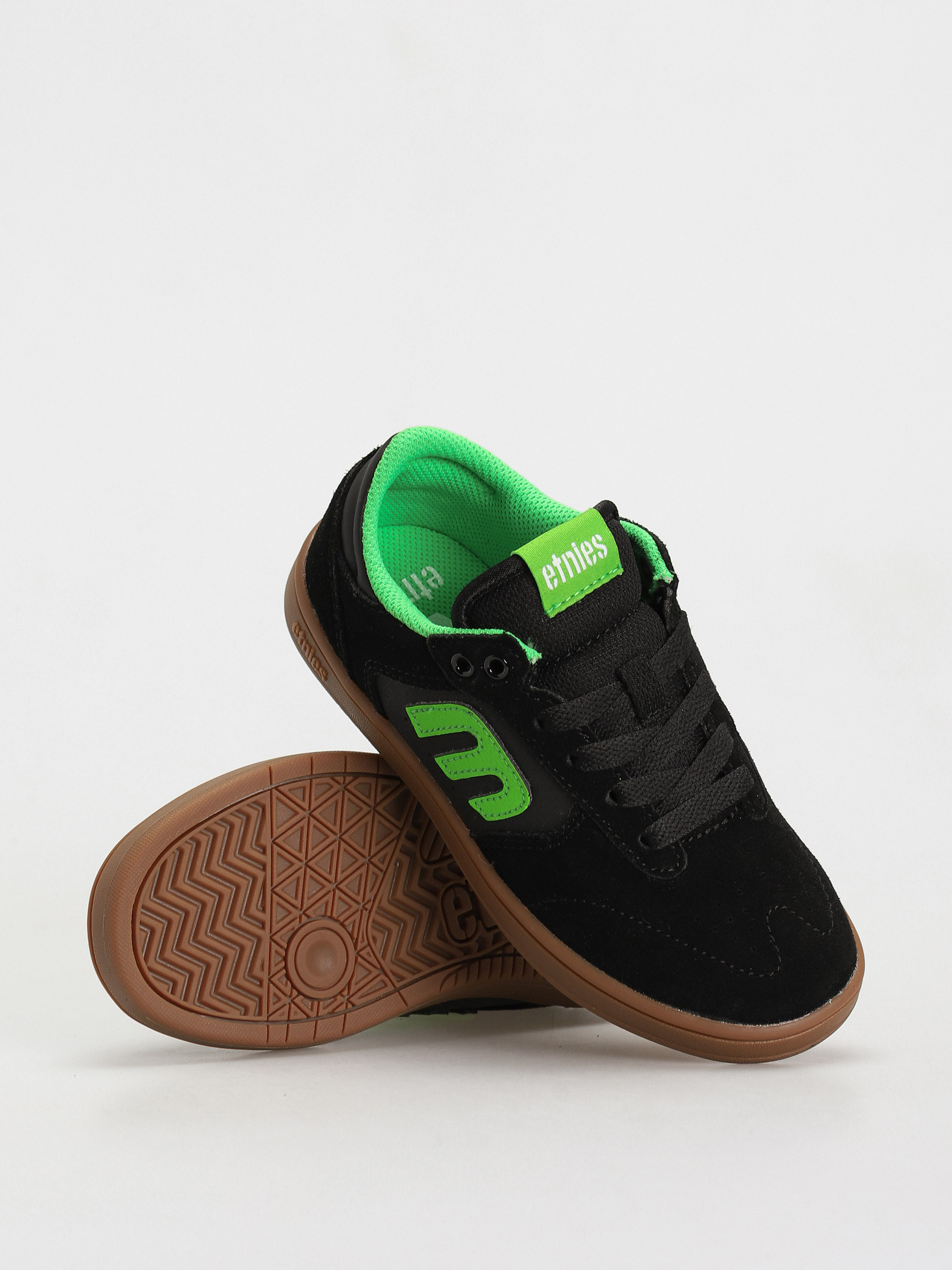 Etnies Kids Windrow JR Cipők (black/green/gum)