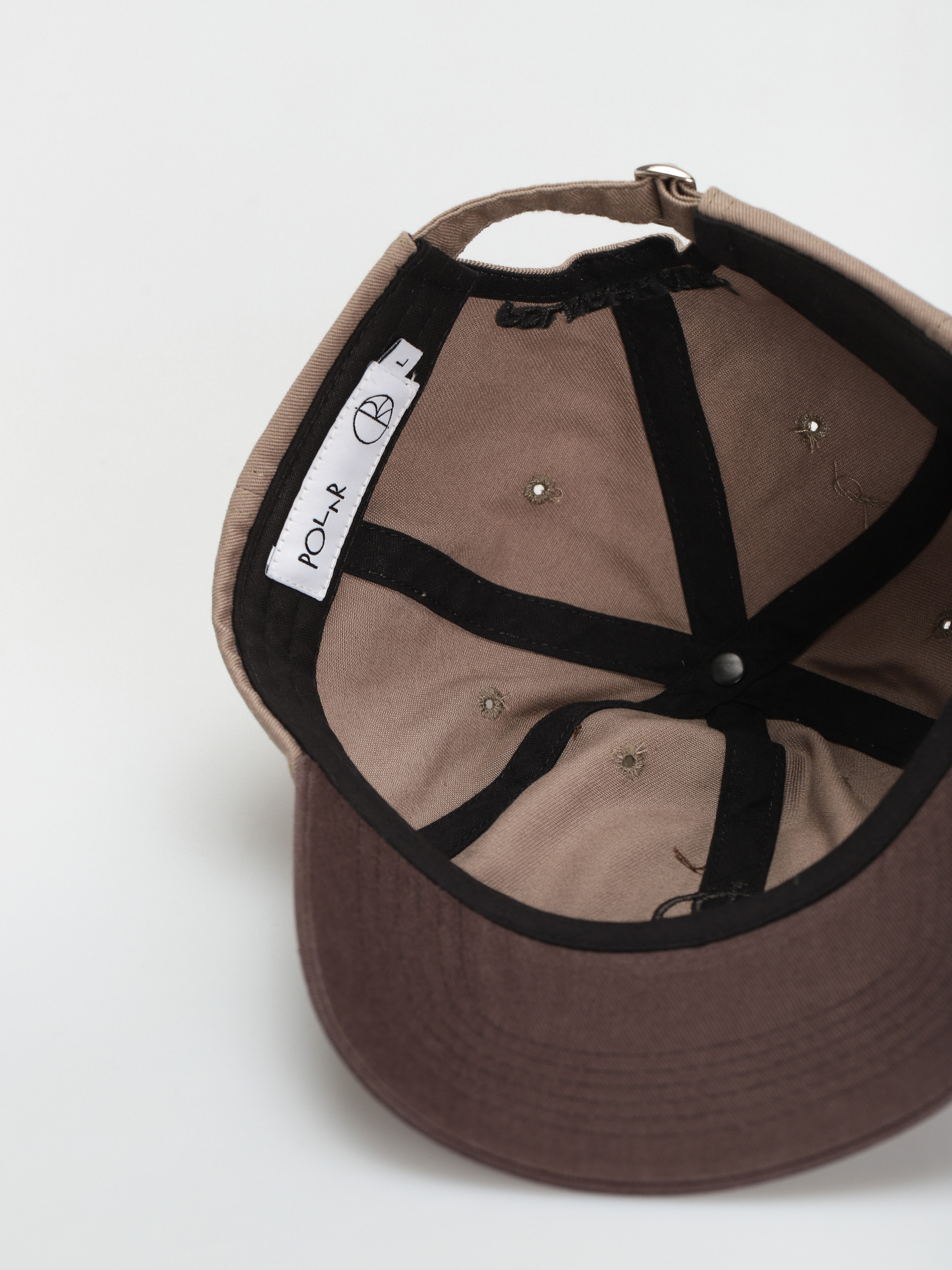 Polar Skate Duo Stroke Logo Baseball sapka (khaki/brown)
